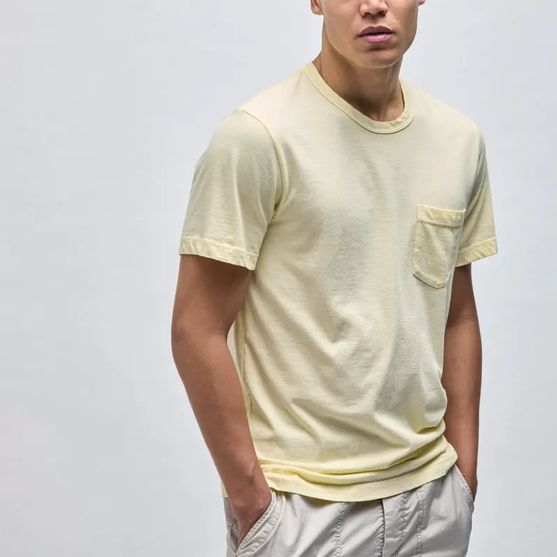 Lightweight Jersey Pocket Tee - Oz Pigment sold by James Perse