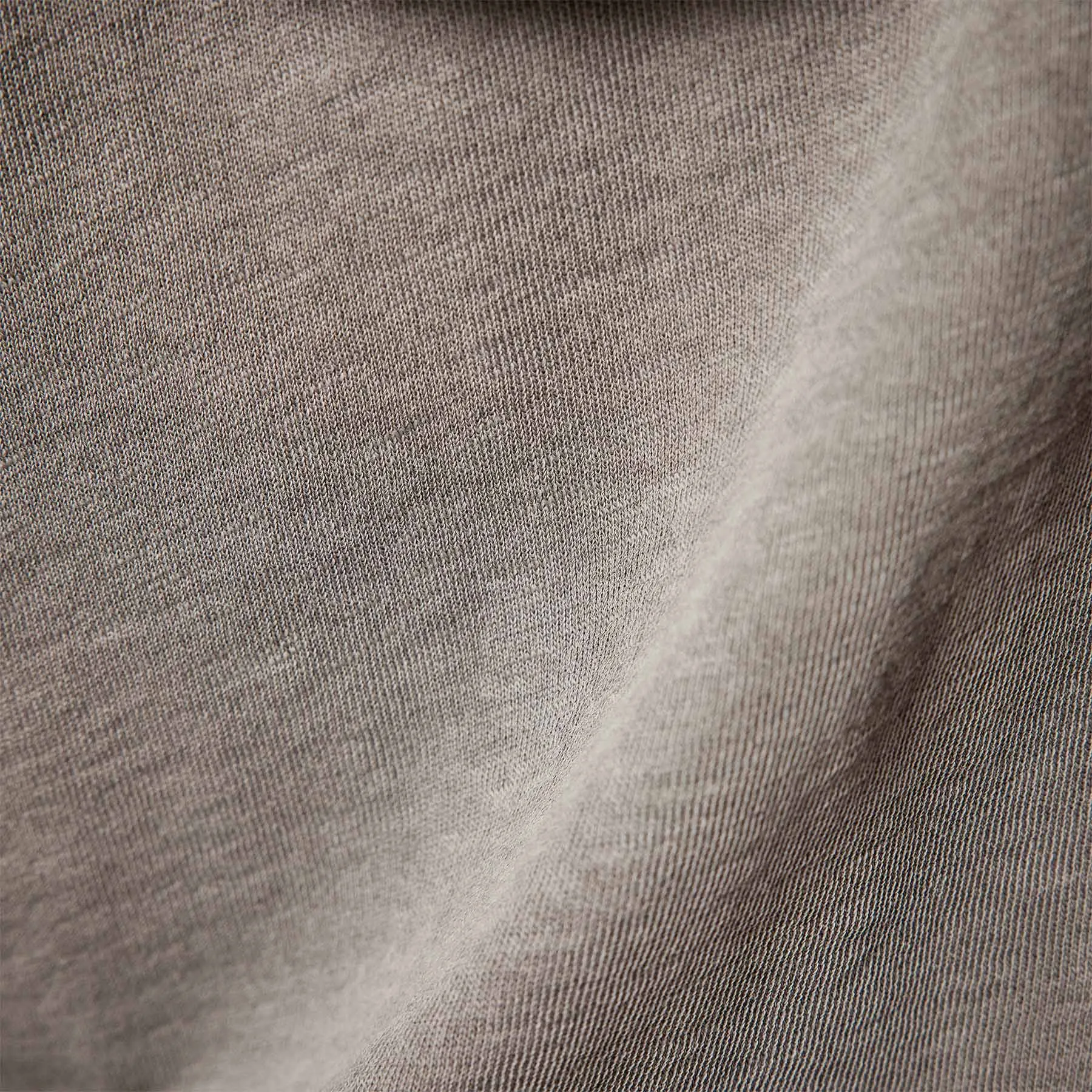 Vintage French Terry Zip Up Hoodie - Burro Pigment sold by James Perse product image thumbnail 5