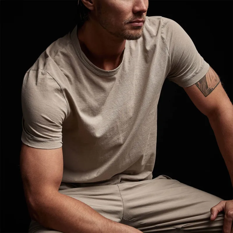 Clear Jersey Crew - String Pigment sold by James Perse