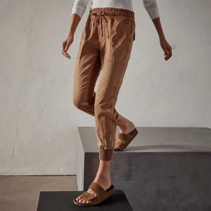 Mixed Media Pant - Copper Pigment sold by James Perse