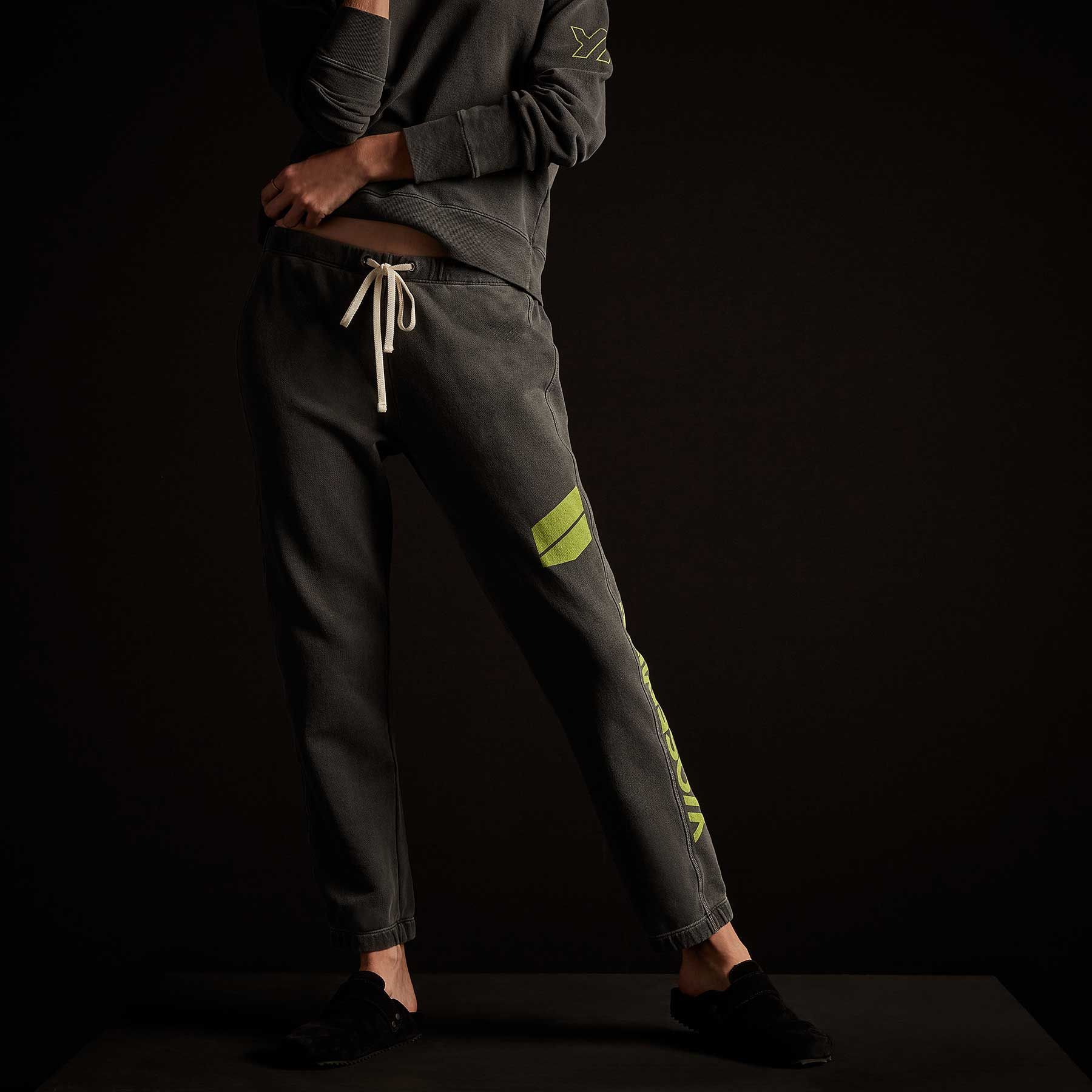 Y/OSEMITE French Terry Sweatpant - Magma Pigment/Bright Neon sold by James Perse product image thumbnail 3