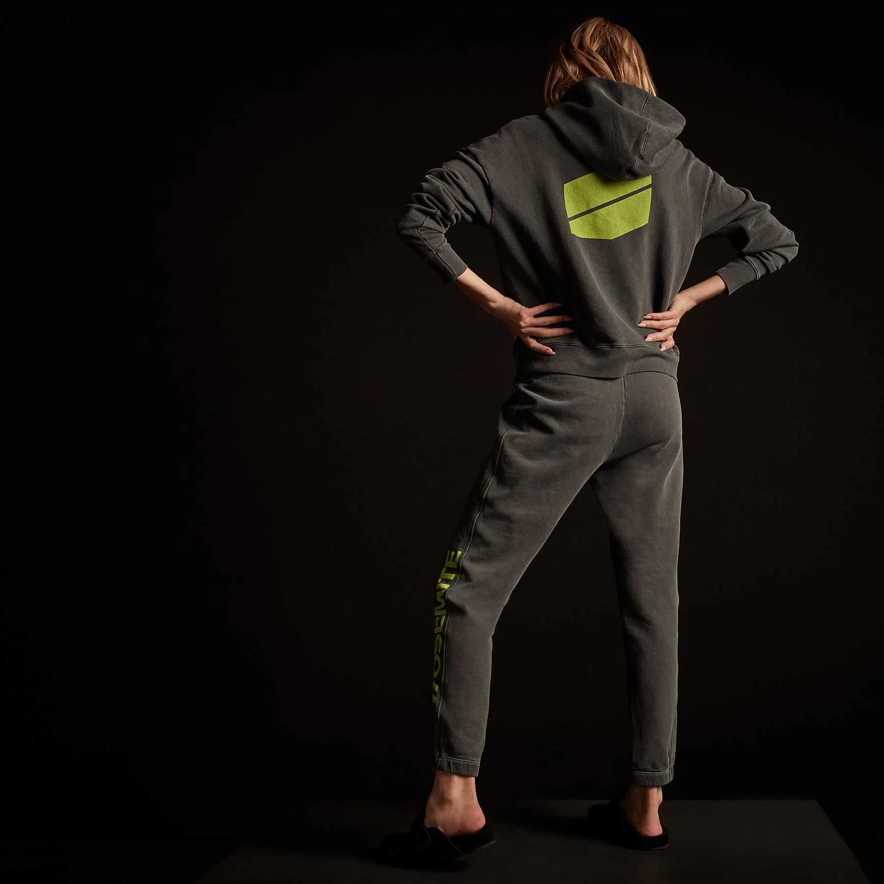 French Terry Sweatpant - Magma Pigment/Bright Neon sold by James Perse product image thumbnail 5