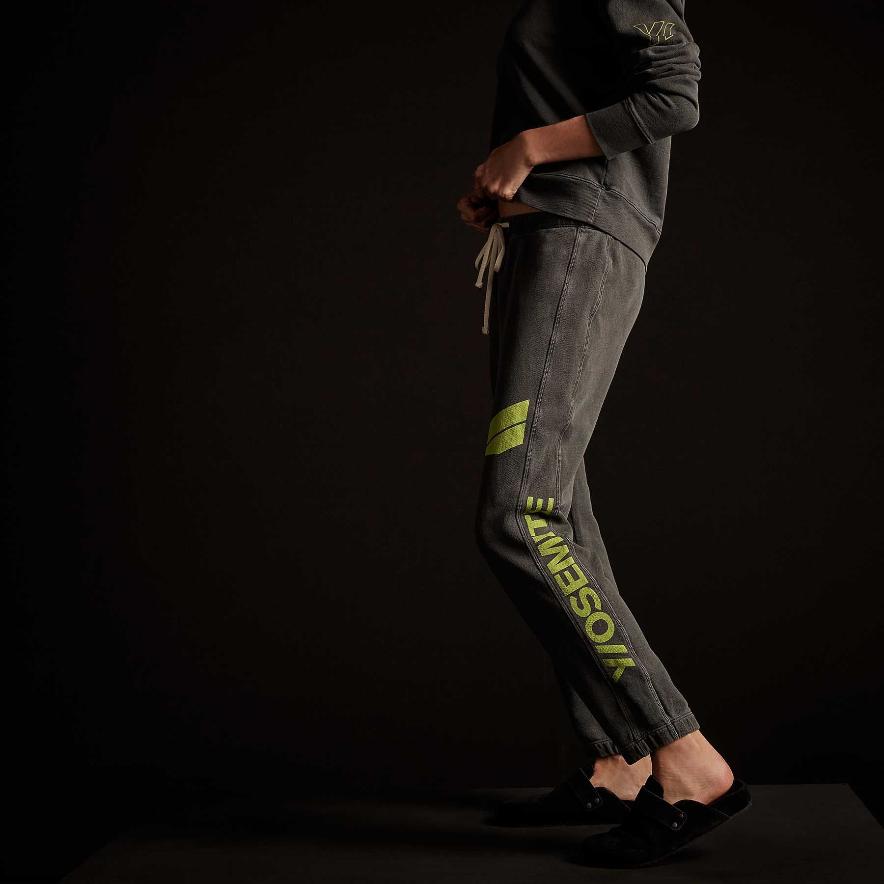 Y/OSEMITE French Terry Sweatpant - Magma Pigment/Bright Neon sold by James Perse product image thumbnail 4