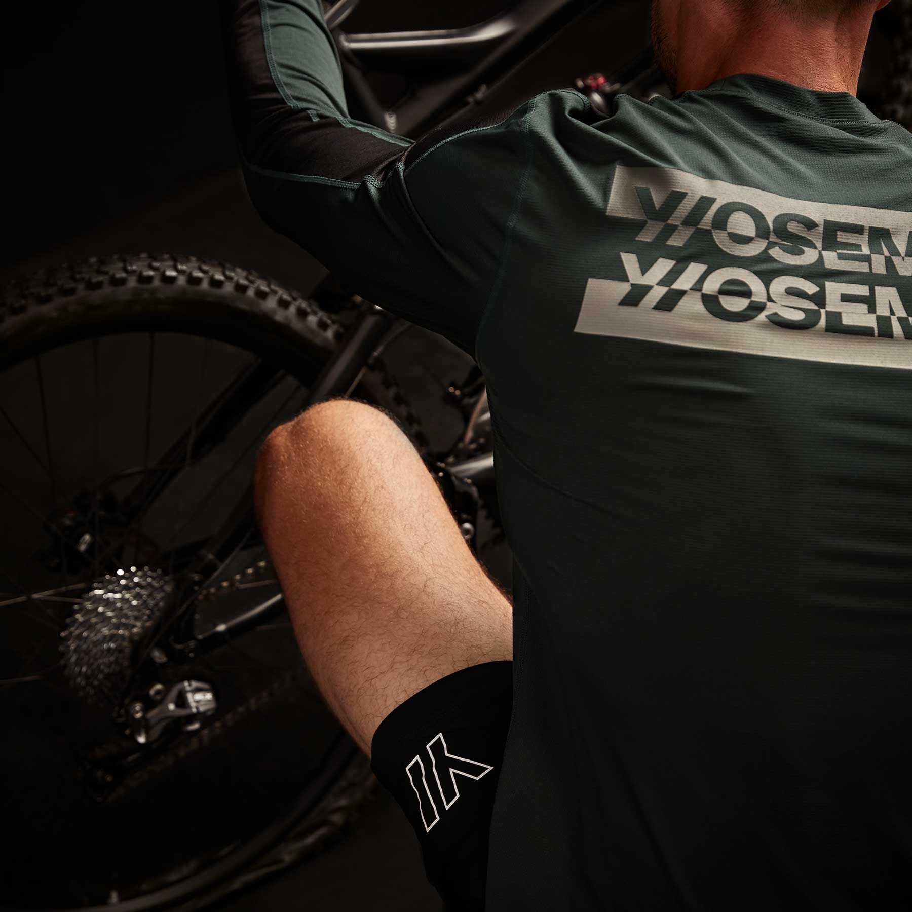 Y/OSEMITE Graphic Striped Performance Tee - Bamboo/Black sold by James Perse product image thumbnail 2