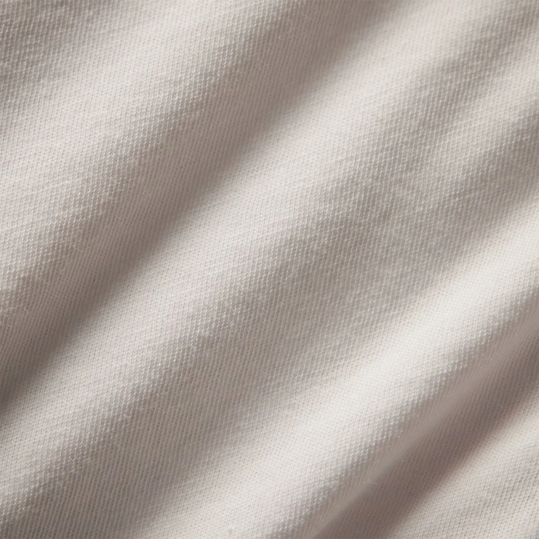 Clean Contrast Placket Short Sleeve - White/Parchment sold by James Perse product image thumbnail 5