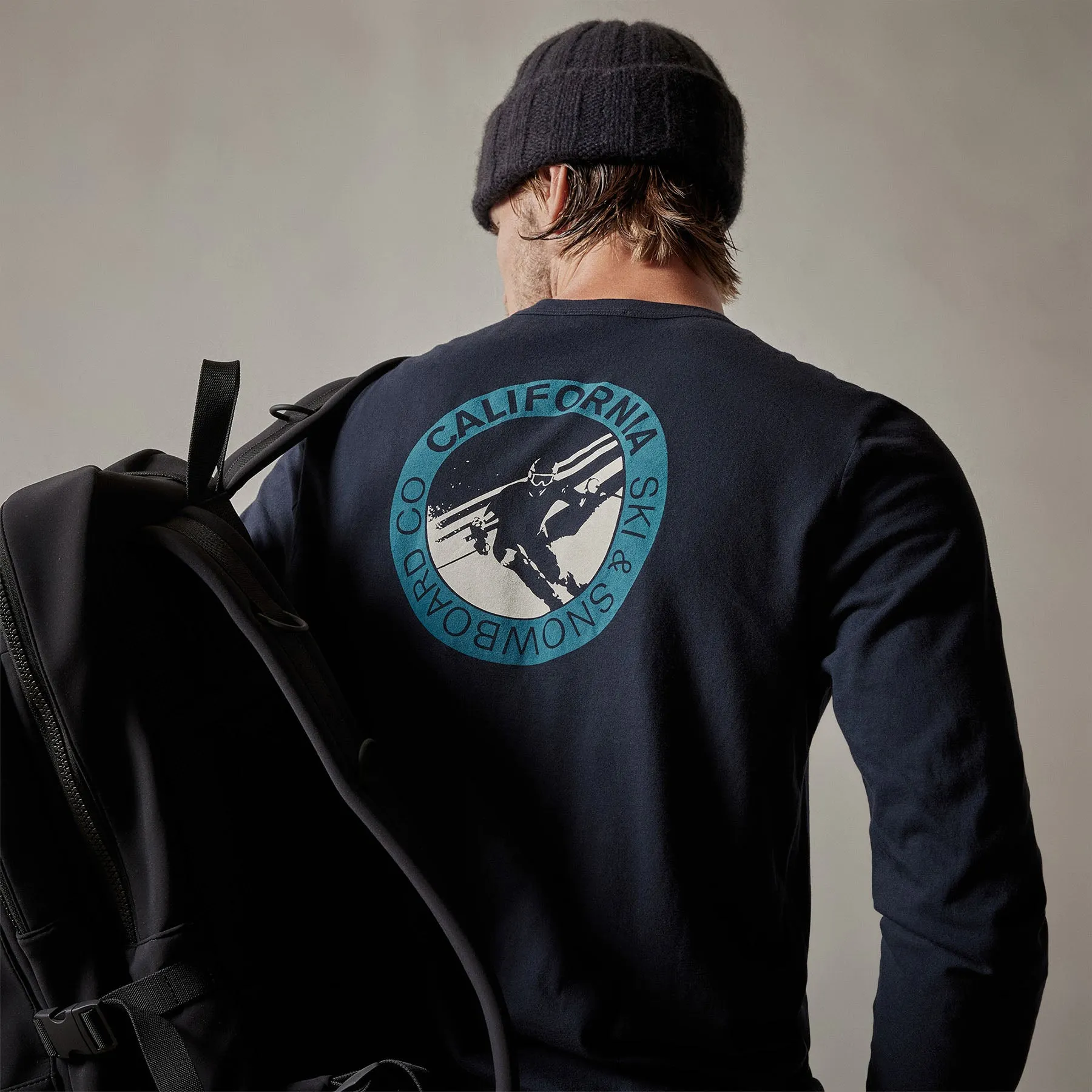 Ski & Snowboard Crew Neck - Deep sold by James Perse product image thumbnail 2