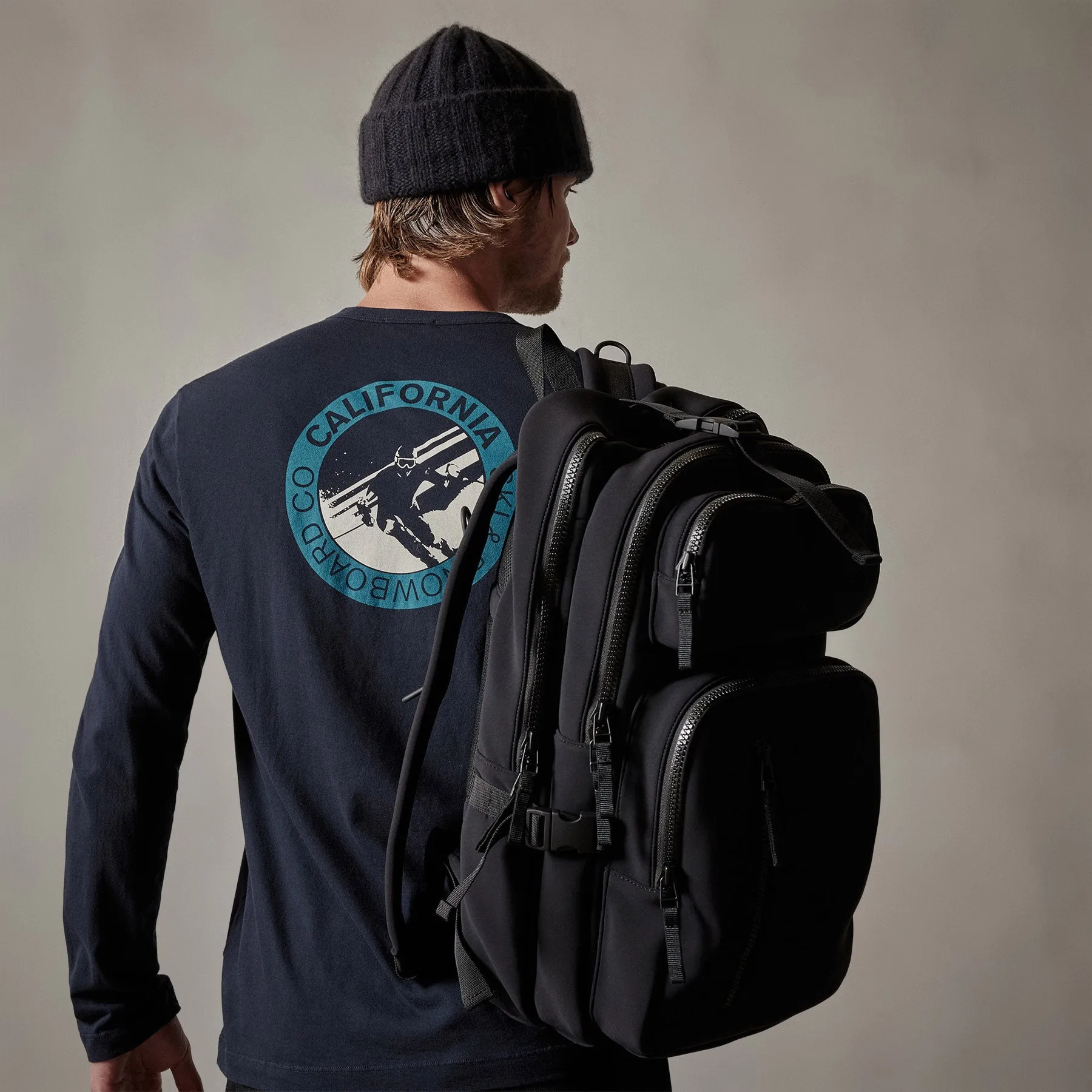 Ski & Snowboard Crew Neck - Deep sold by James Perse