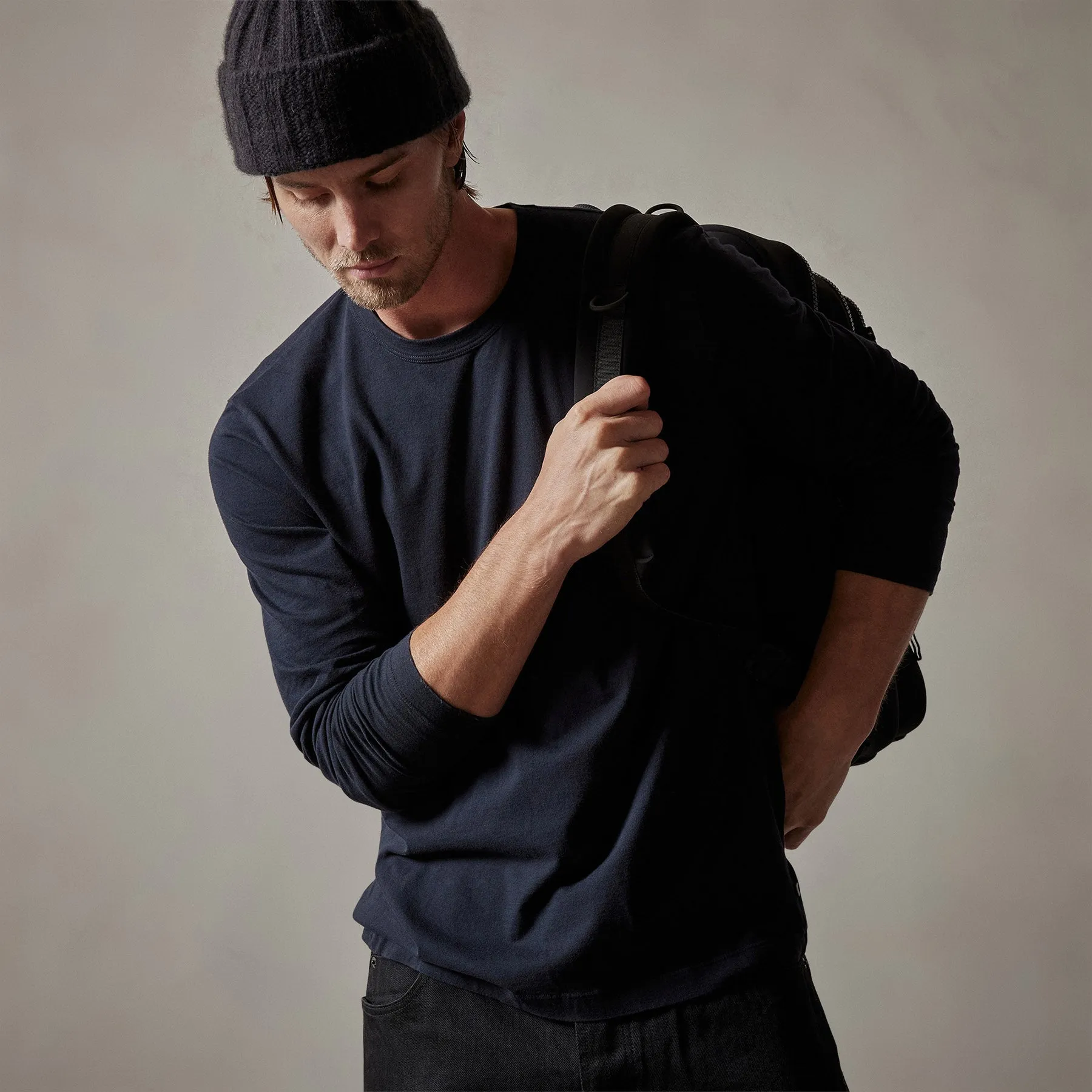 Ski & Snowboard Crew Neck - Deep sold by James Perse product image thumbnail 3