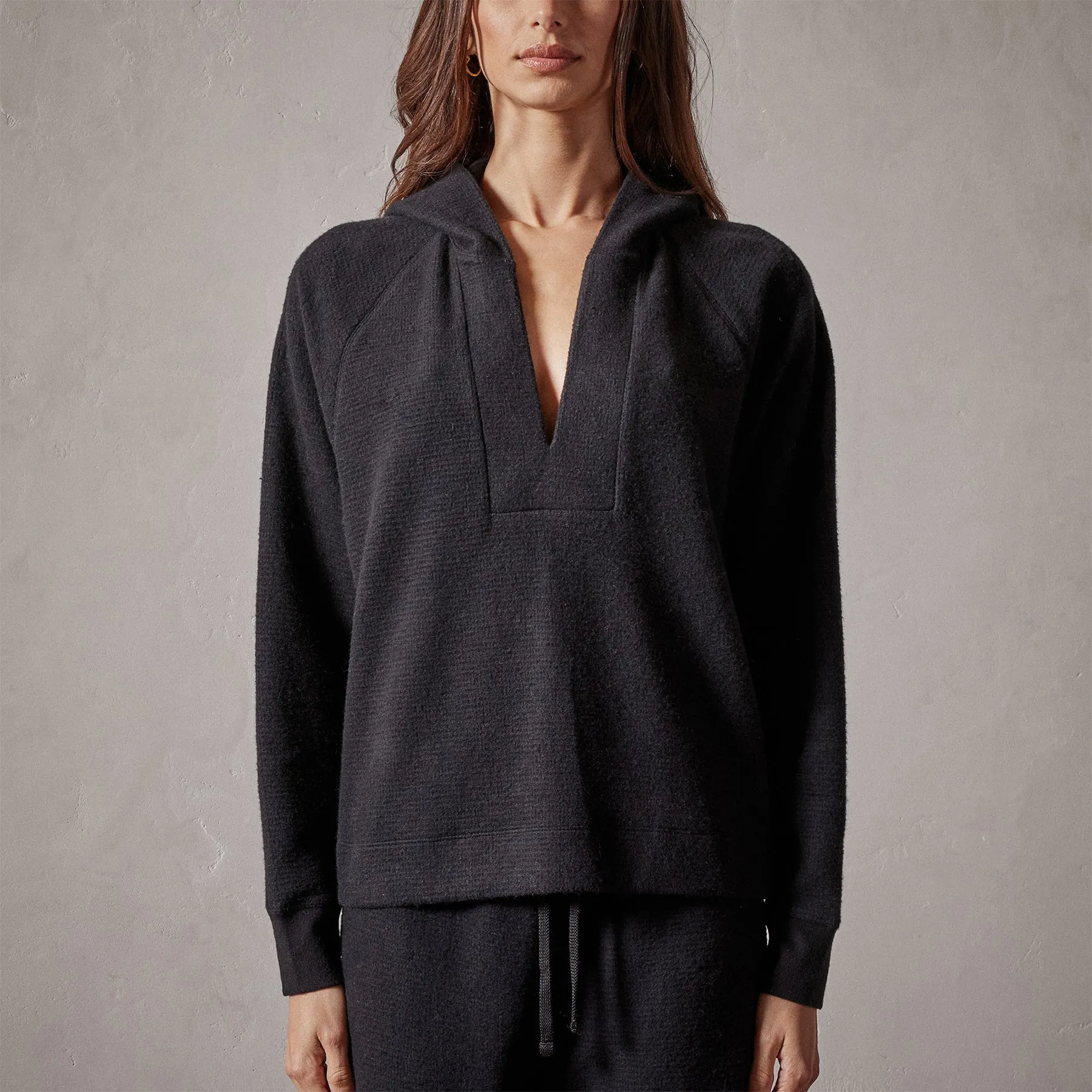 Women's Thermal Knit Lounge Set - Black sold by James Perse product image thumbnail 3