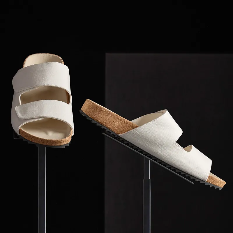 Men's Double Strap Slide - Canvas sold by James Perse