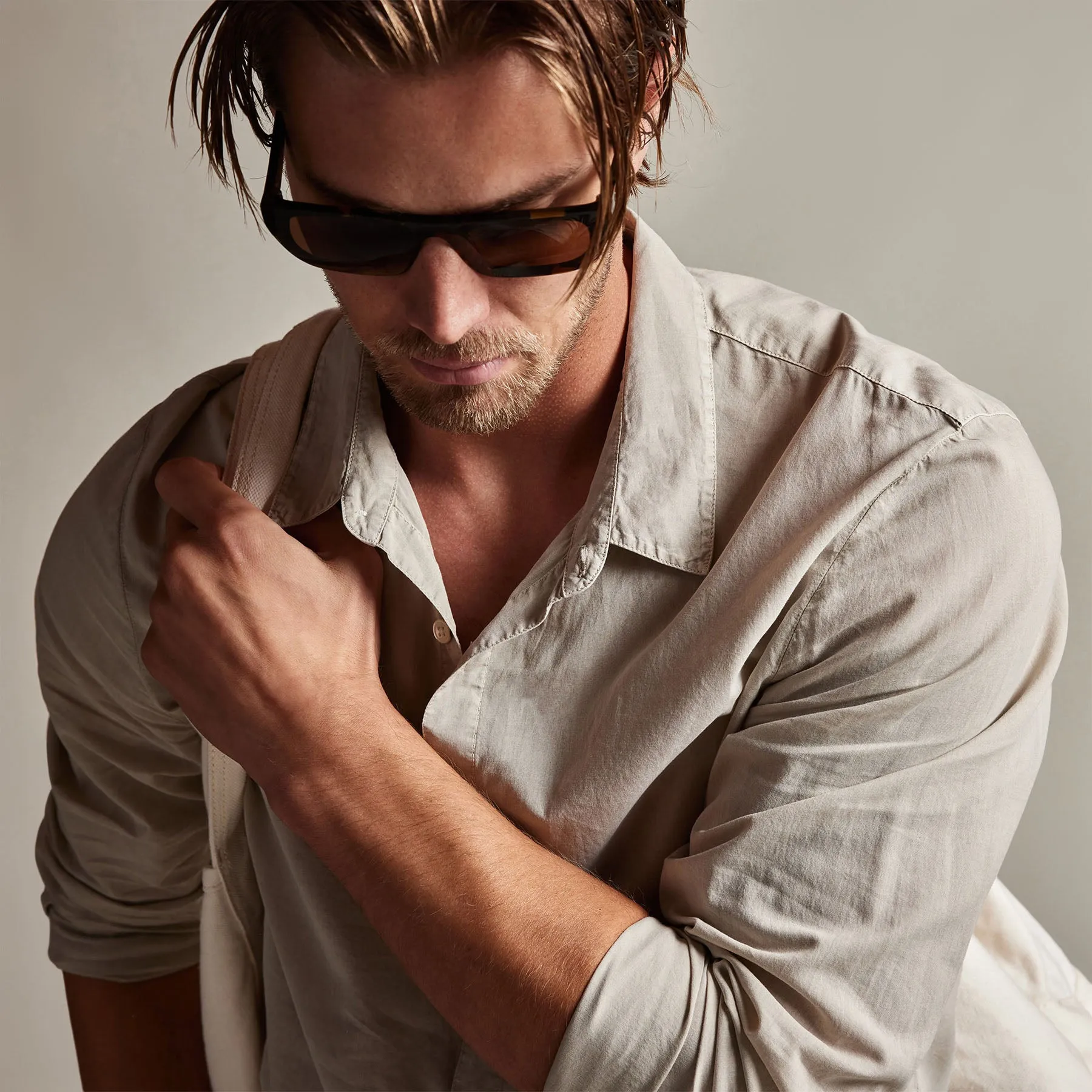 Standard Shirt - Toast Pigment sold by James Perse product image thumbnail 3