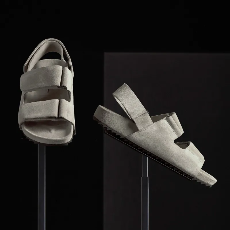 Women's Double Strap Velcro Sandal - Earth sold by James Perse