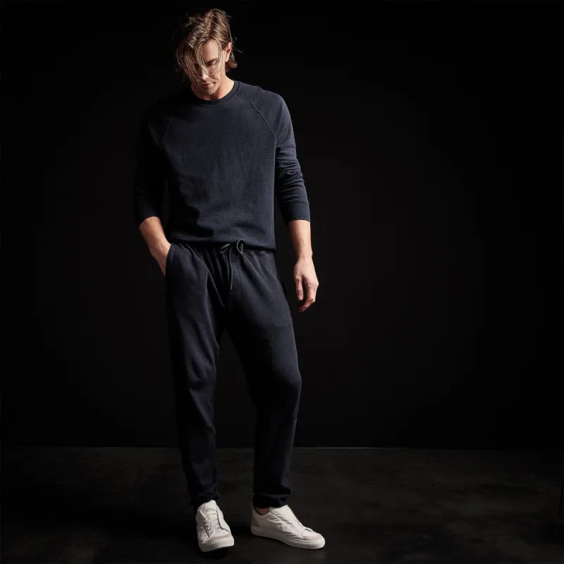 Thermal Sweat Pant - Blue Oil sold by James Perse