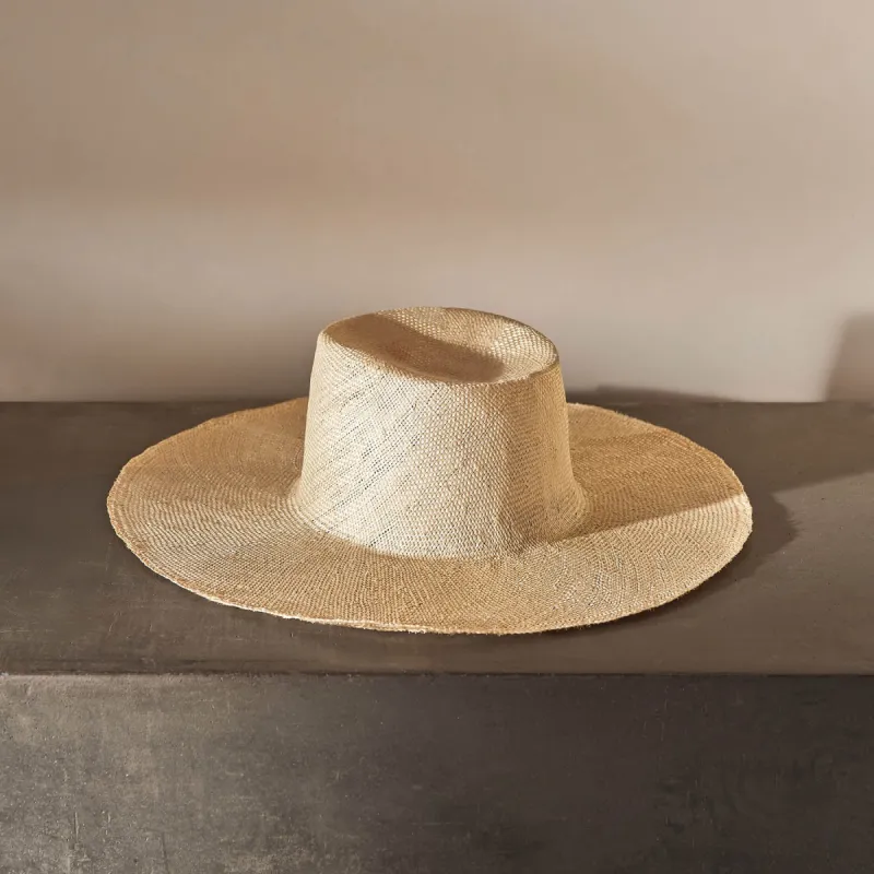 Pacific Hat - Ivory/Natural sold by James Perse