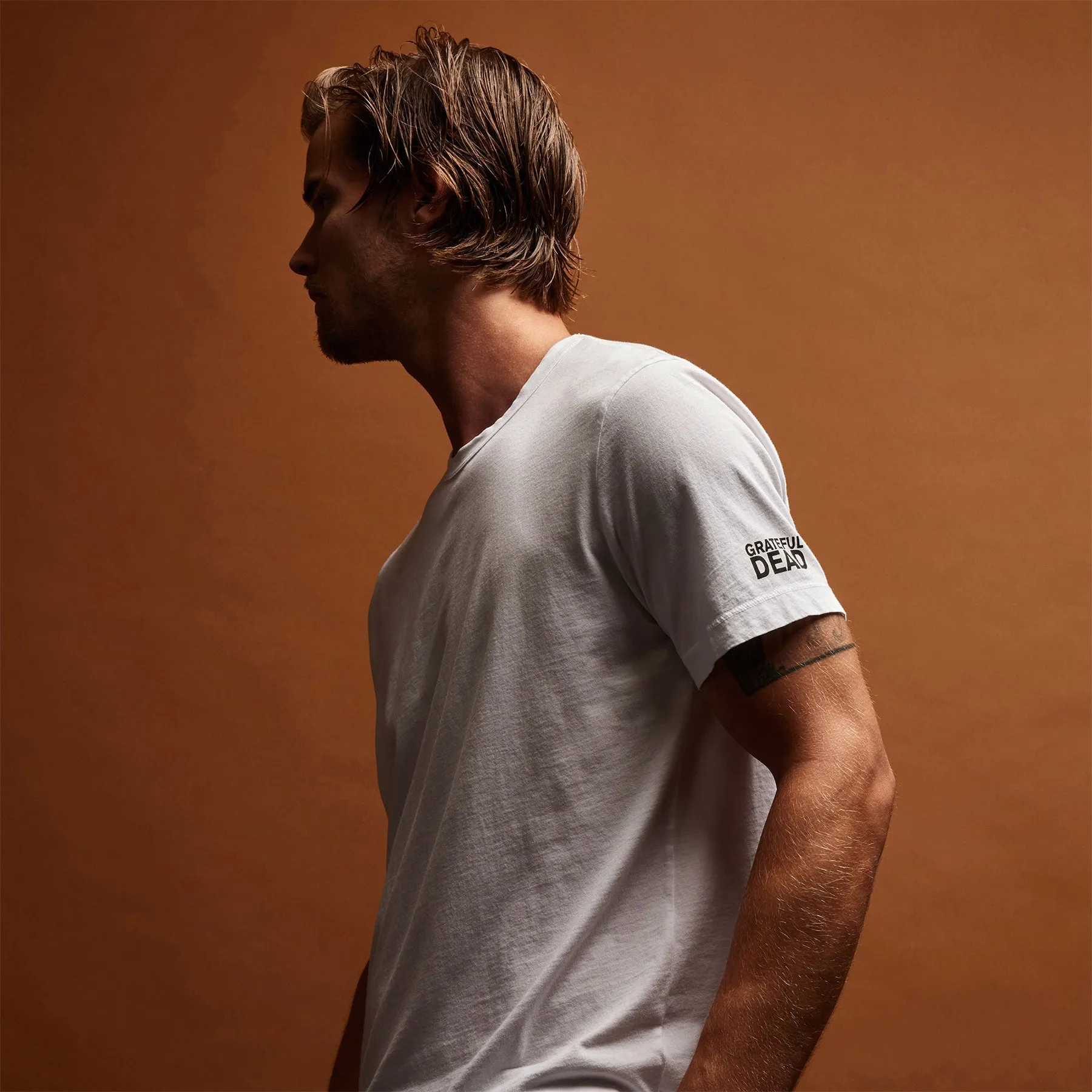 Grateful Dead Short Sleeve - White/Black sold by James Perse product image thumbnail 4