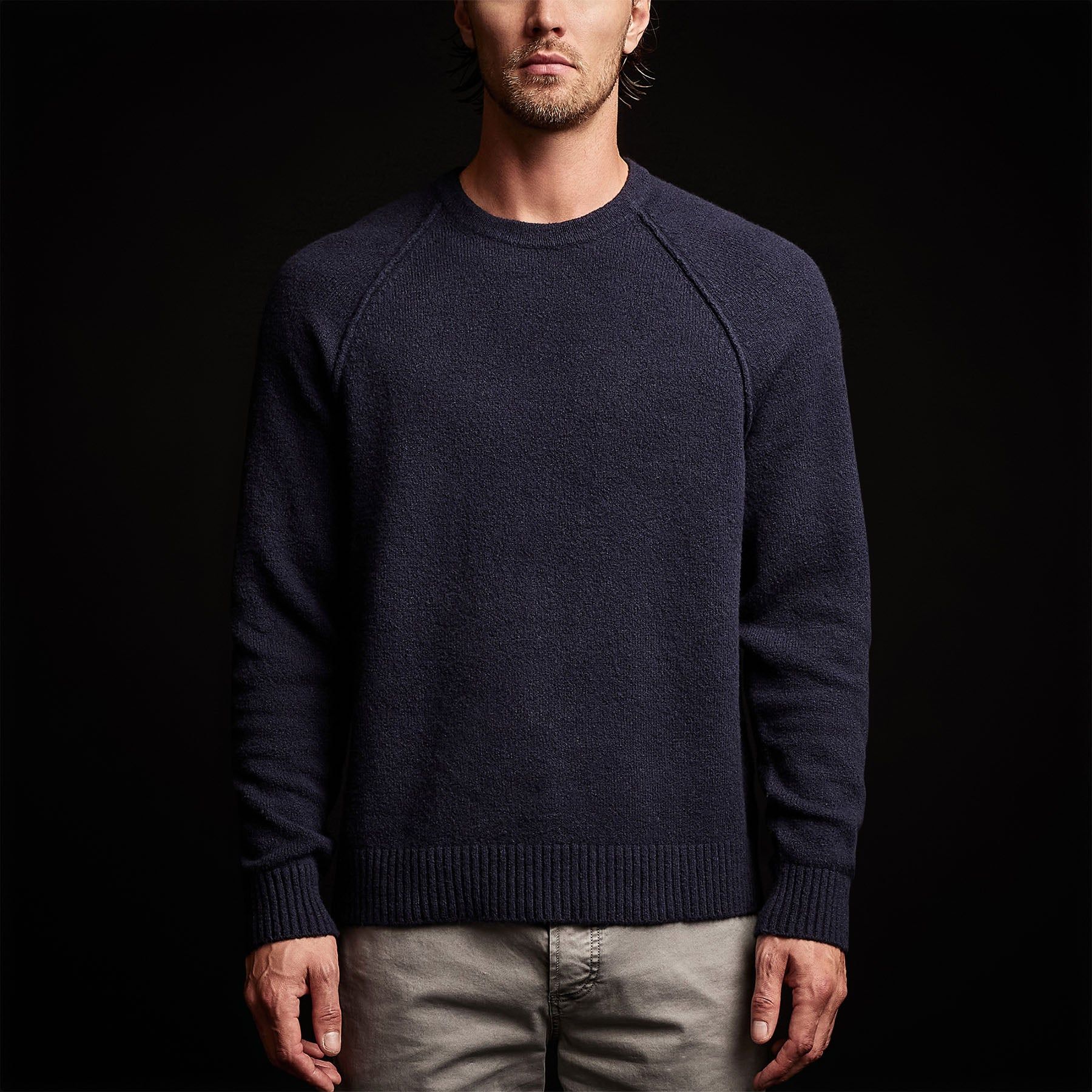 Bayshore Cashmere Sweater - Navy sold by James Perse product image thumbnail 4