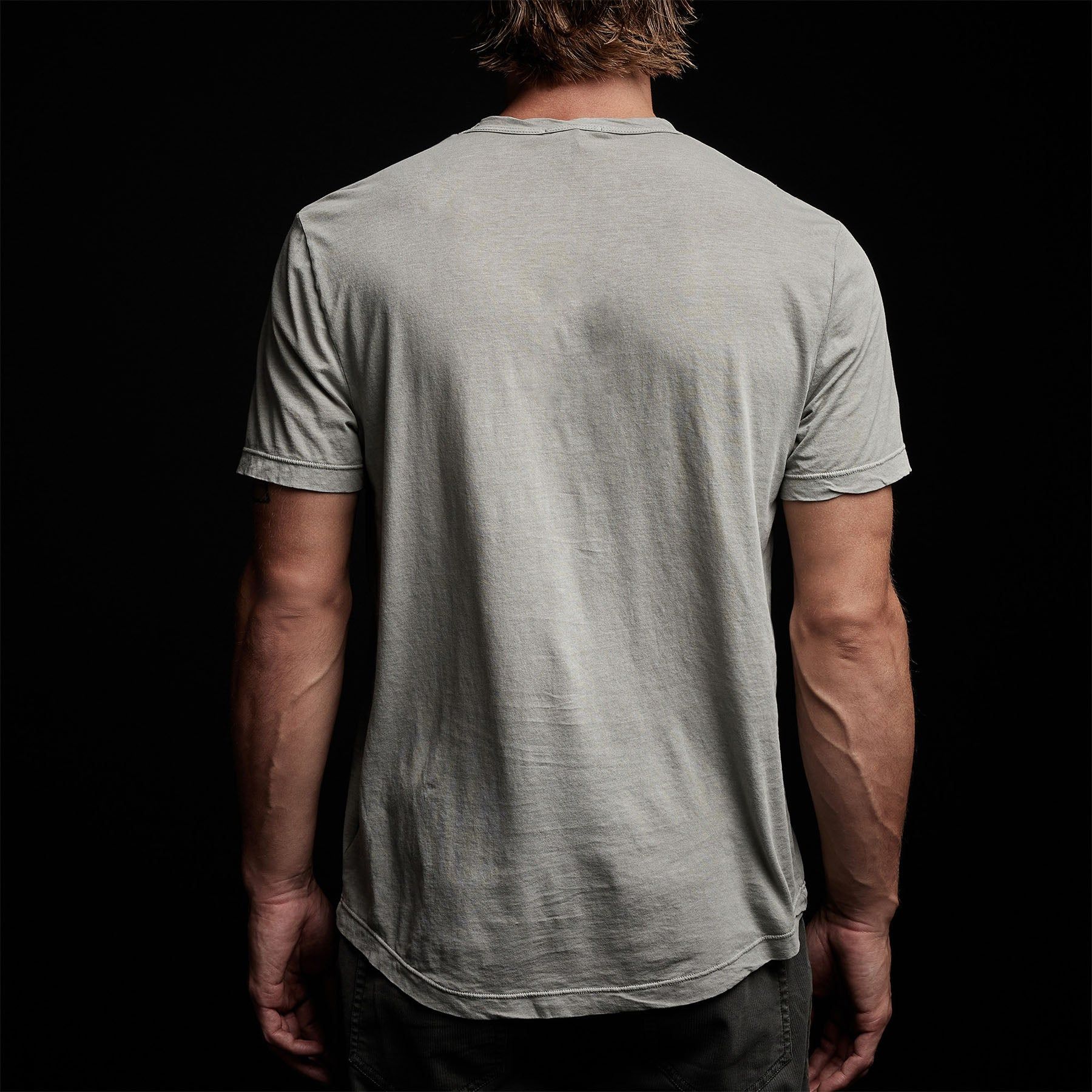 Clear Jersey Crew - Concrete Pigment sold by James Perse product image thumbnail 6