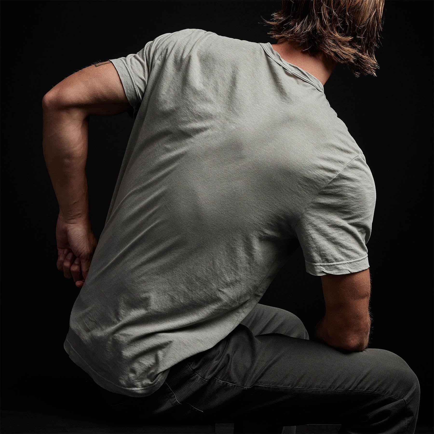 Clear Jersey Crew - Concrete Pigment sold by James Perse product image thumbnail 3