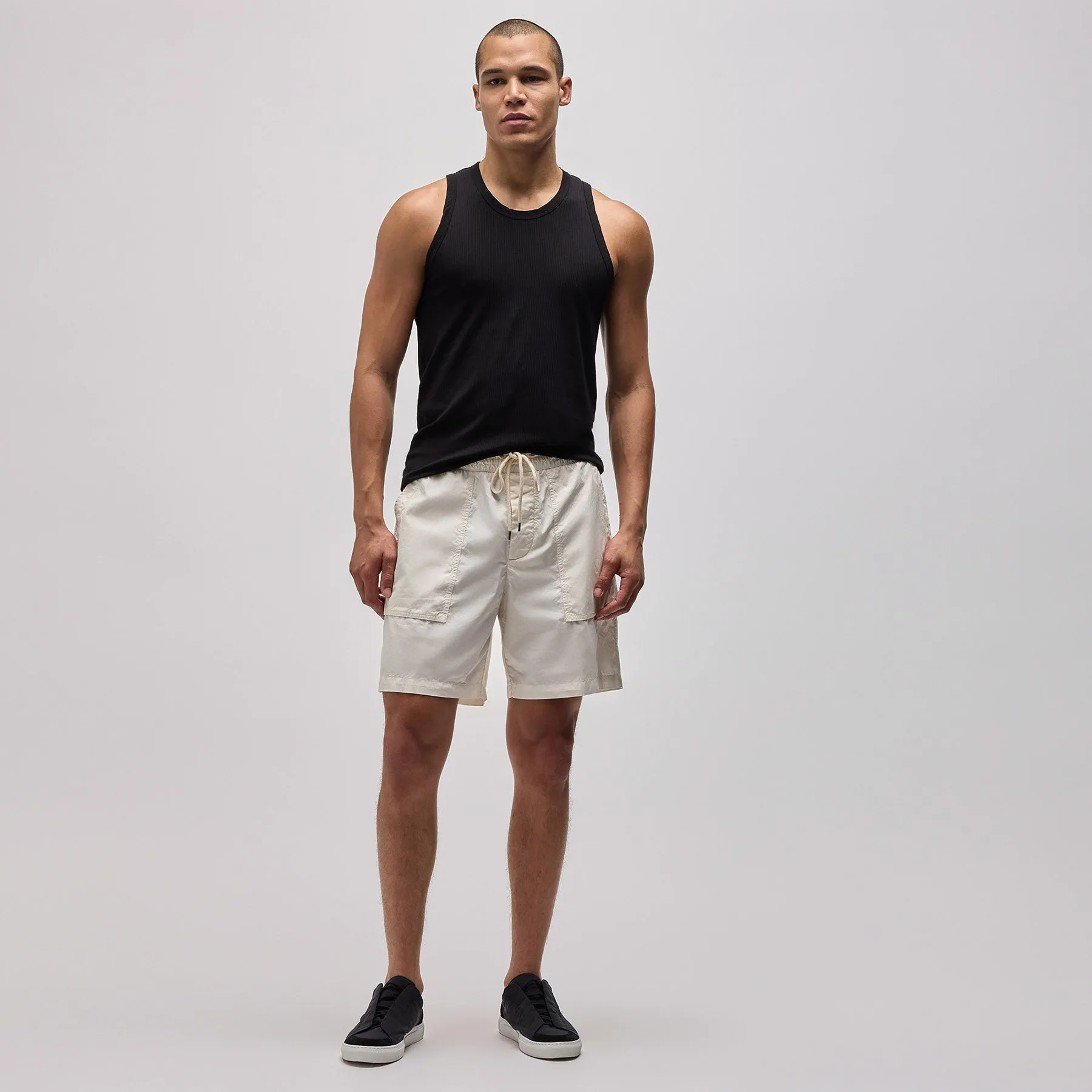 Cotton Poplin Cargo Short - Cotton Pigment sold by James Perse product image thumbnail 3