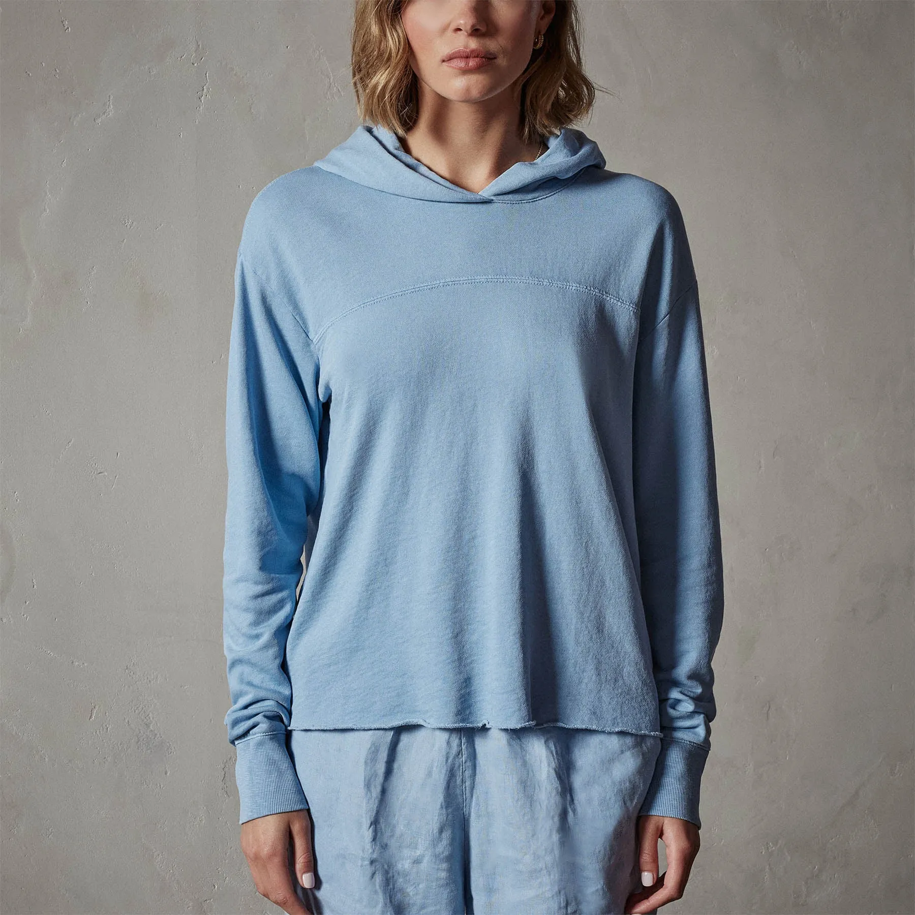 Hooded Sweat Top - Delta Pigment sold by James Perse product image thumbnail 3