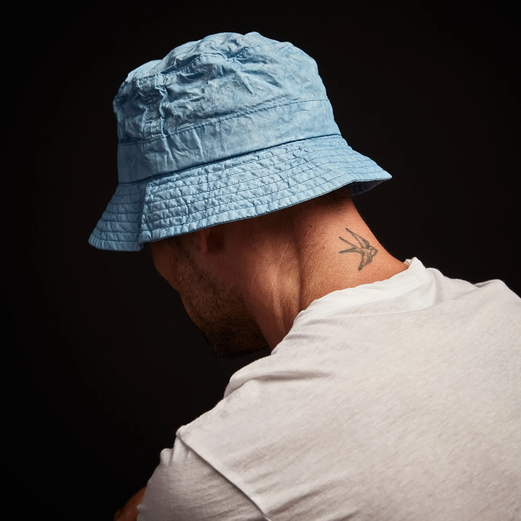 Parachute Poplin Bucket Hat - Delta Pigment sold by James Perse product image thumbnail 3