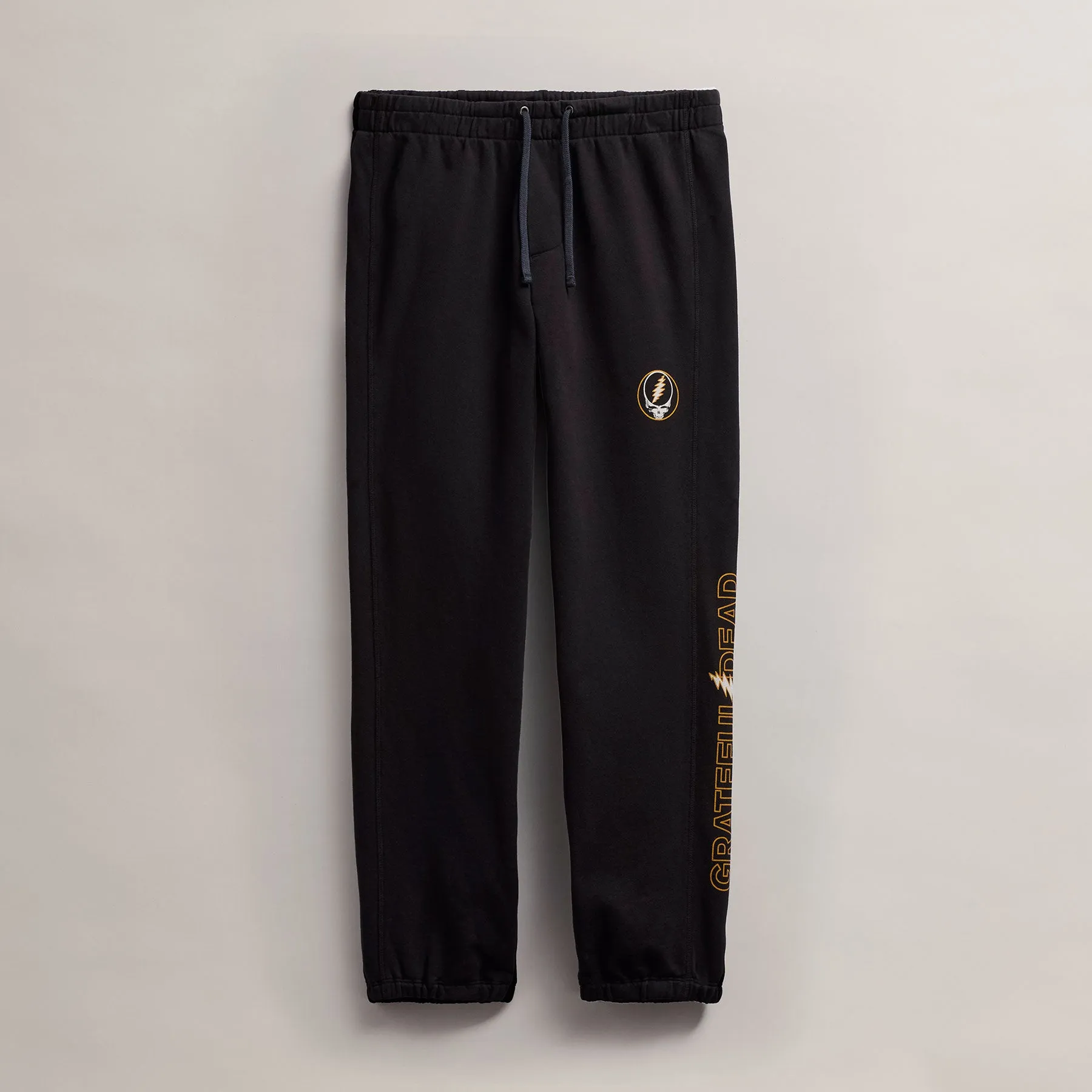 Men's Grateful Dead Skull Sweatpant - Black/Cadmium sold by James Perse