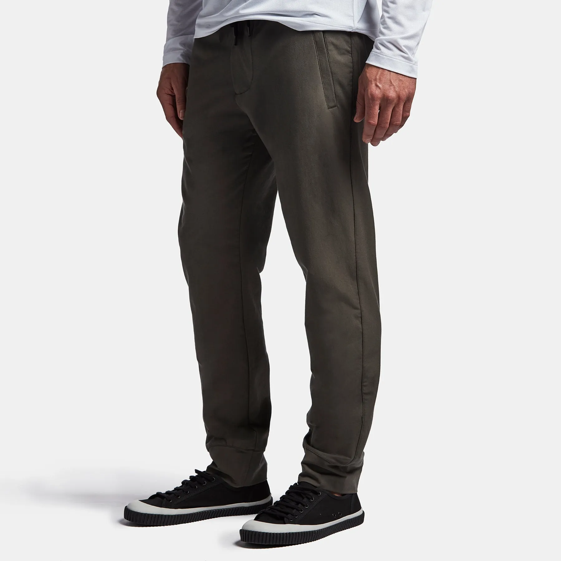 Y/OSEMITE Performance Cotton Pant - Granite sold by James Perse product image thumbnail 3