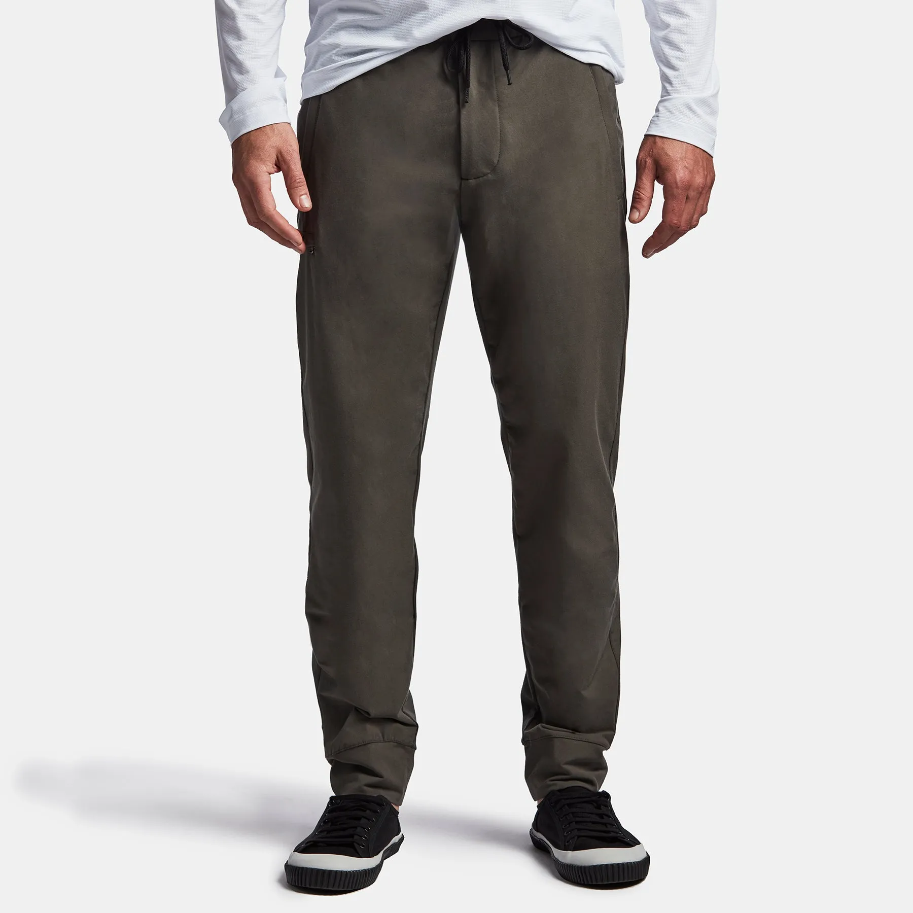 Y/OSEMITE Performance Cotton Pant - Granite sold by James Perse