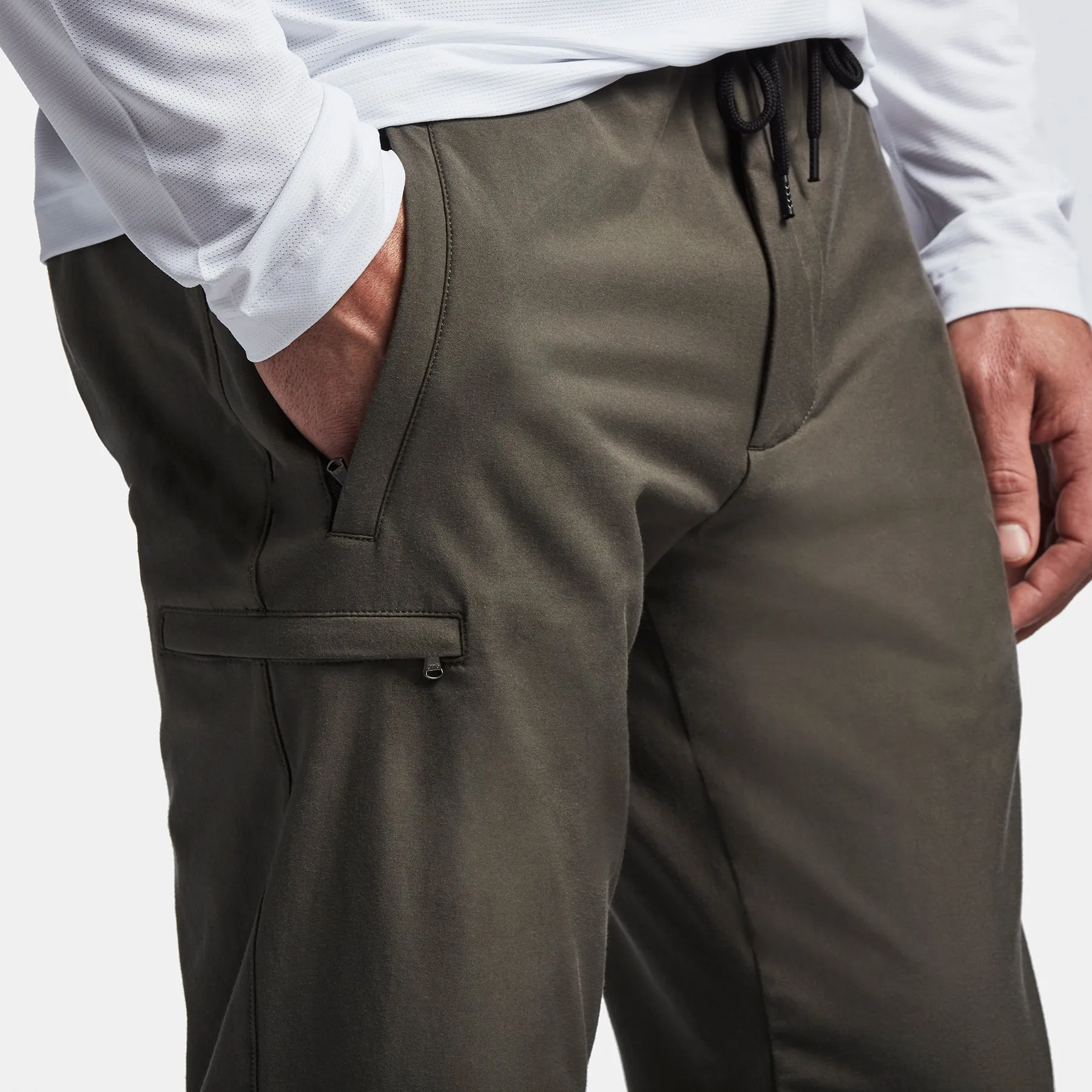 Y/OSEMITE Performance Cotton Pant - Granite sold by James Perse product image thumbnail 5