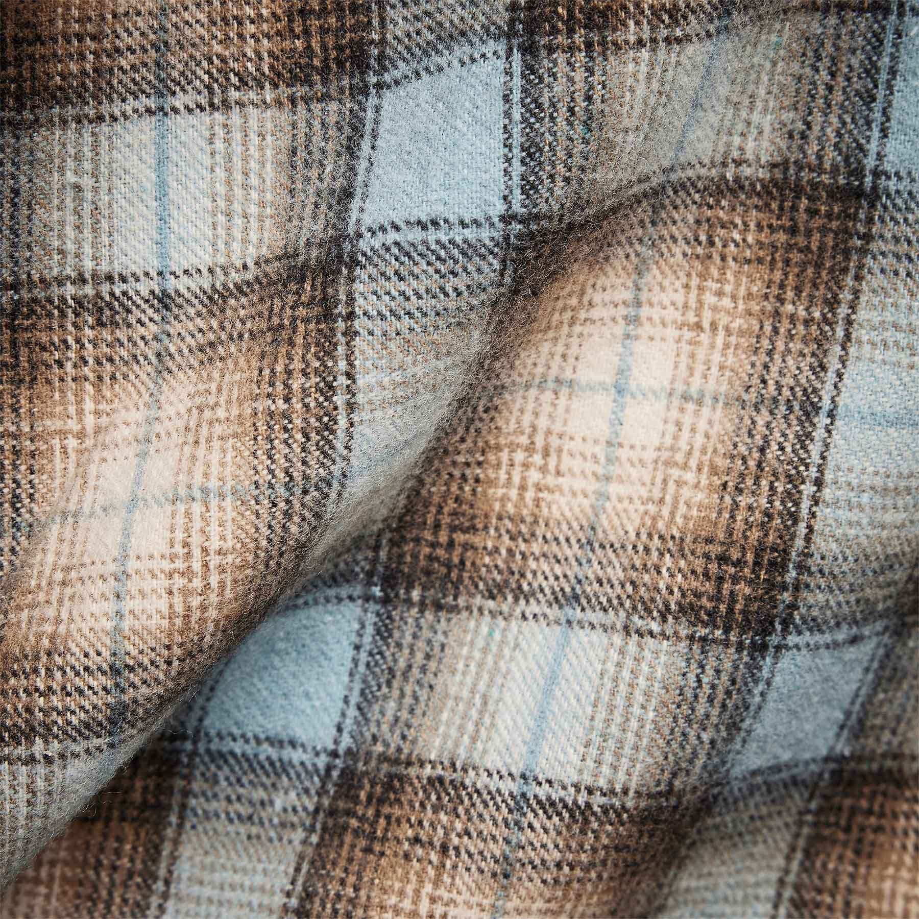 Lagoon Plaid Shirt - Baby Blue sold by James Perse product image thumbnail 6