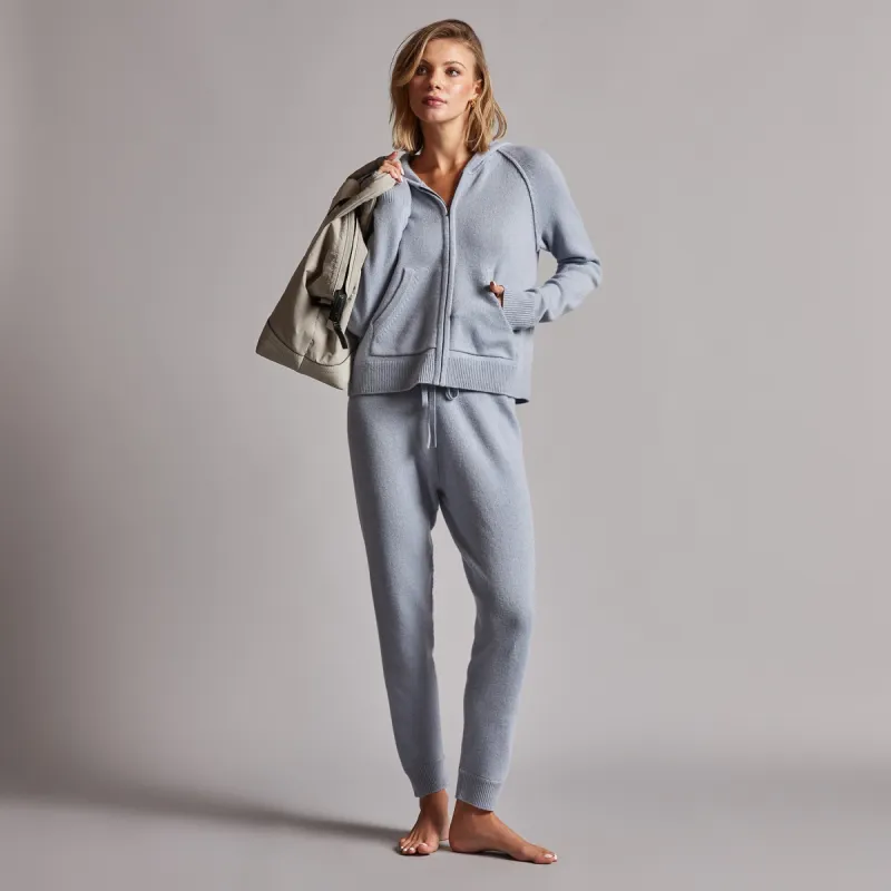 Recycled Cashmere Track Pant - Breeze sold by James Perse