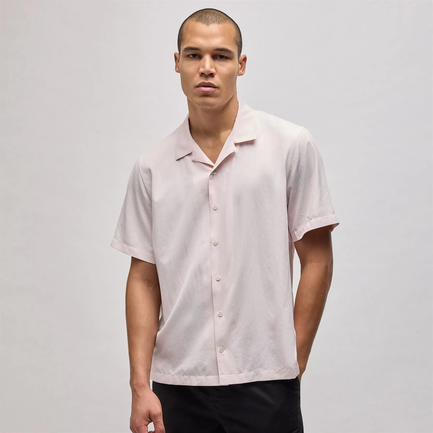 Matte Cabana Short Sleeve Shirt - Zephyr sold by James Perse product image thumbnail 2