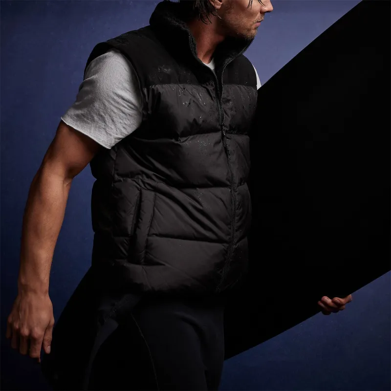 Arctic Surf Puffer Vest - Black sold by James Perse