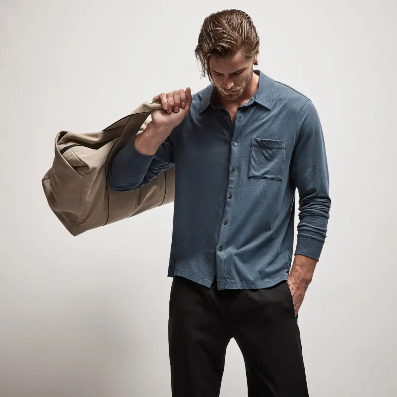 Clean Finish Jersey Shirt - Maine sold by James Perse