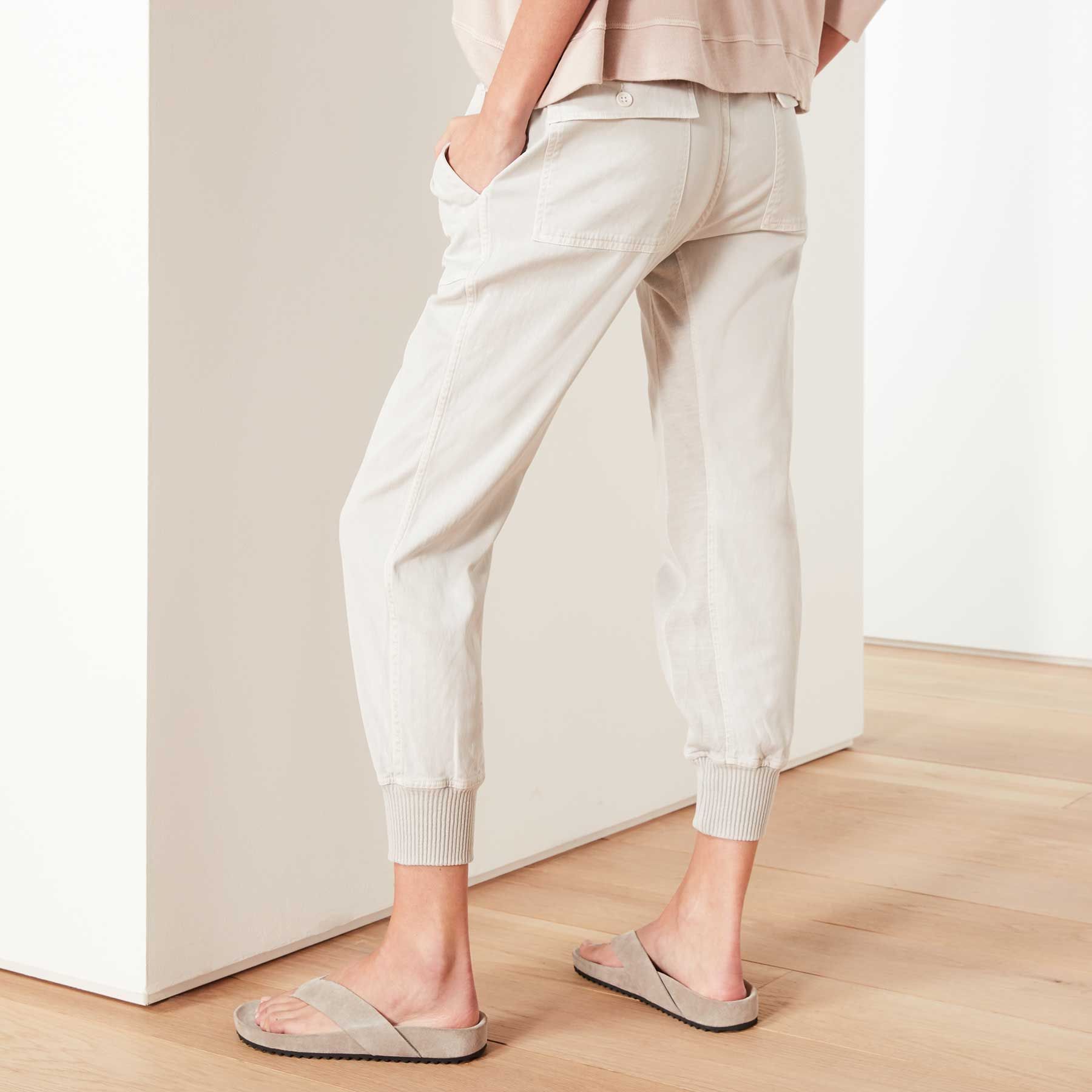 Mixed Media Pant - Salt Pigment sold by James Perse product image thumbnail 3