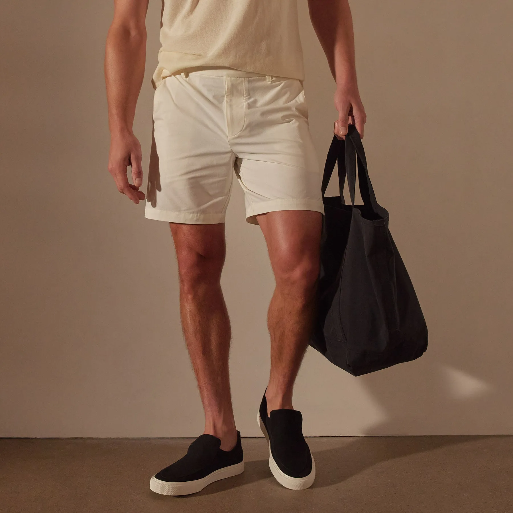 Small Matte Nylon Tote - Black sold by James Perse product image thumbnail 2