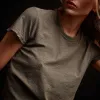 Sheer Slub Crew Neck Tee - Jungle sold by James Perse