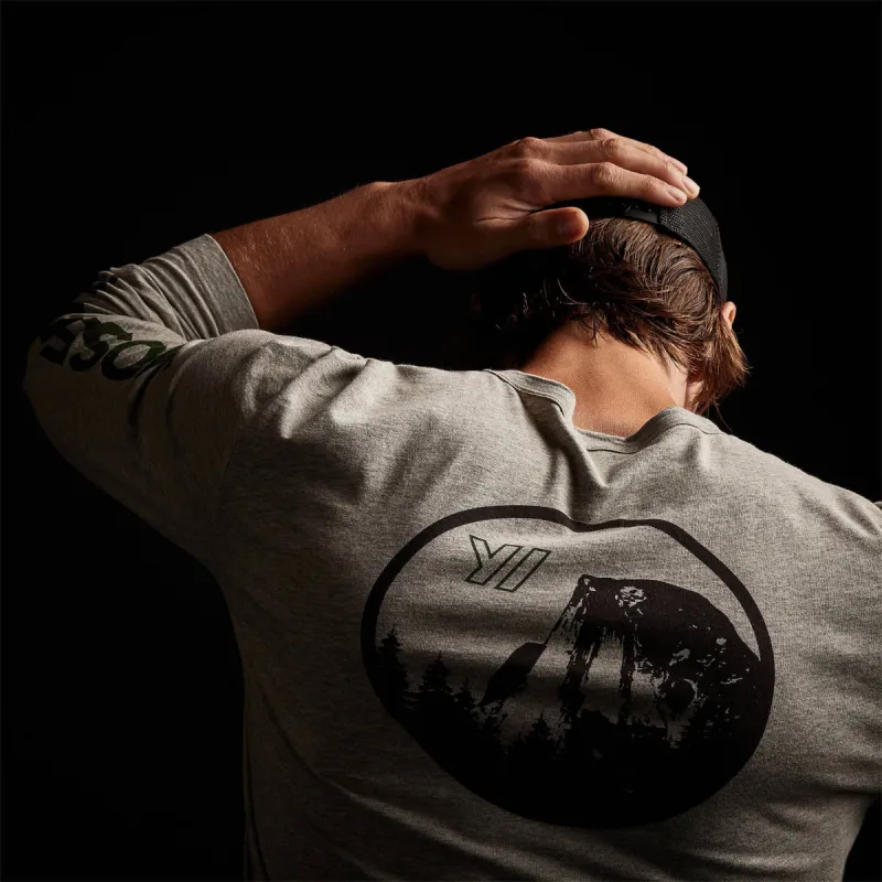 Long Sleeve Crew Neck - Heather Grey sold by James Perse