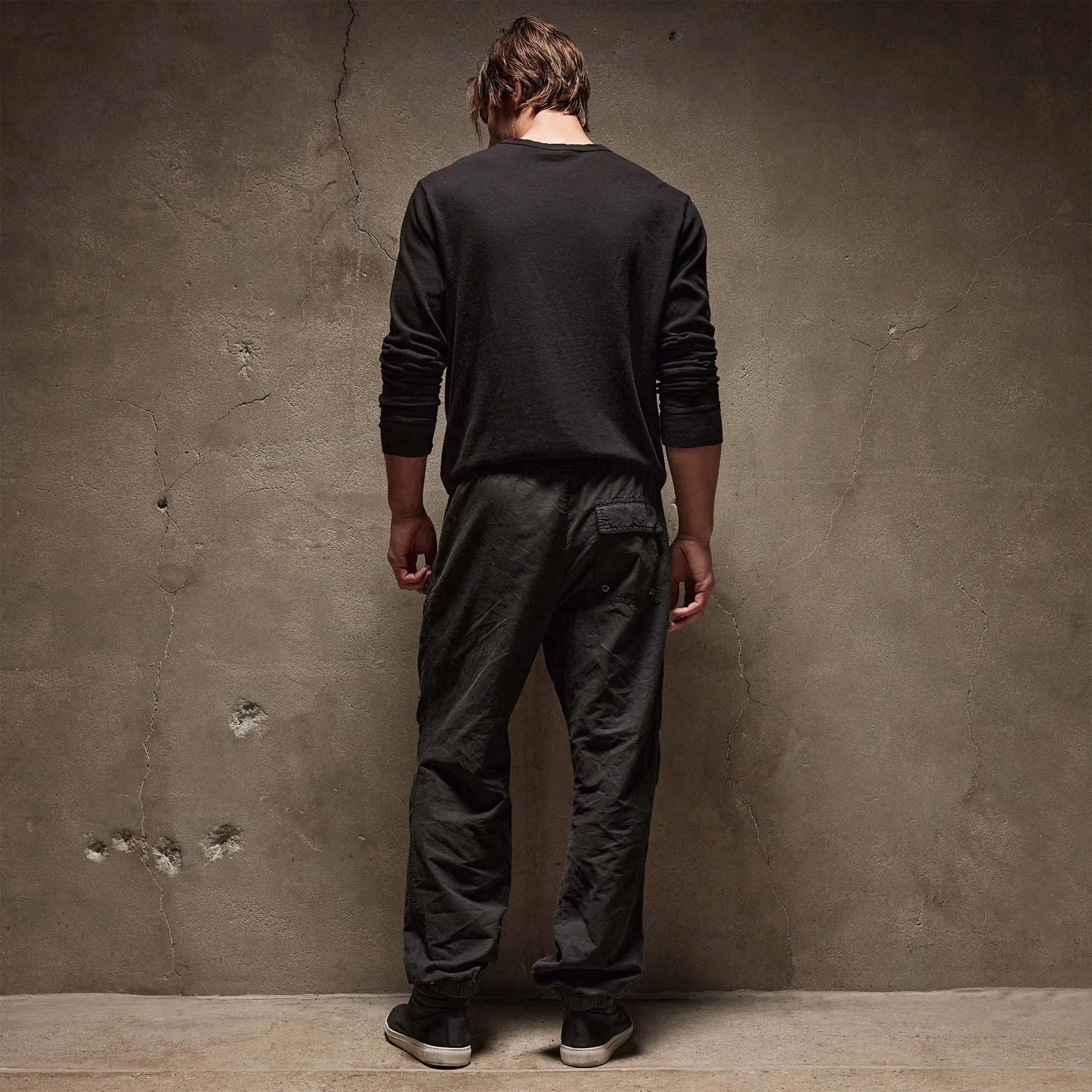 Textured Flight Pant - Black sold by James Perse product image thumbnail 4