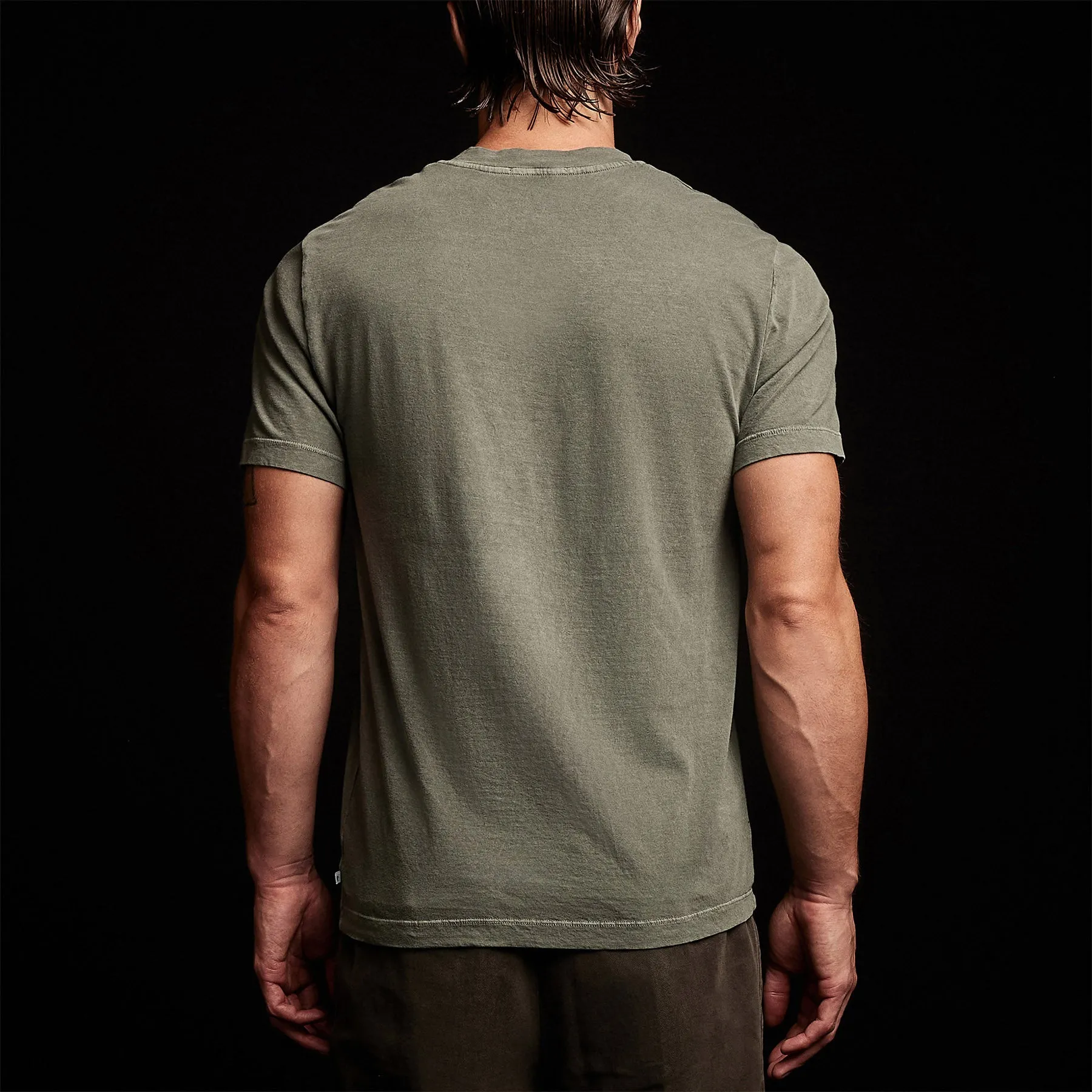 Short Sleeve V Neck - Alligator Pigment sold by James Perse product image thumbnail 4