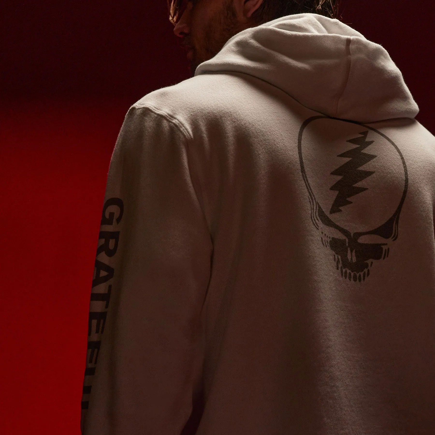 Grateful Dead Hoodie - White/Grey sold by James Perse product image thumbnail 2