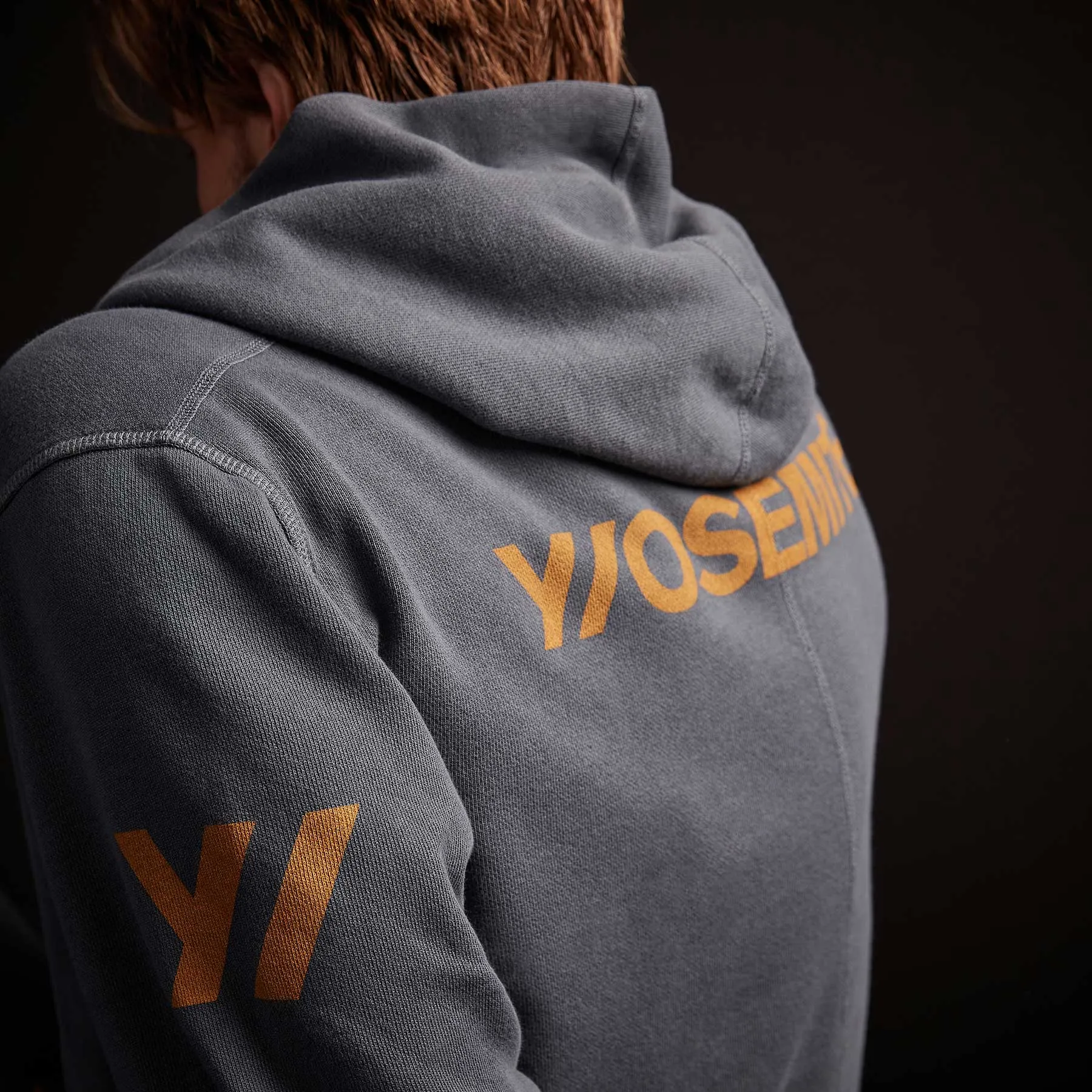 Classic French Terry Hoodie - Maine Pigment/Cadmium sold by James Perse product image thumbnail 5