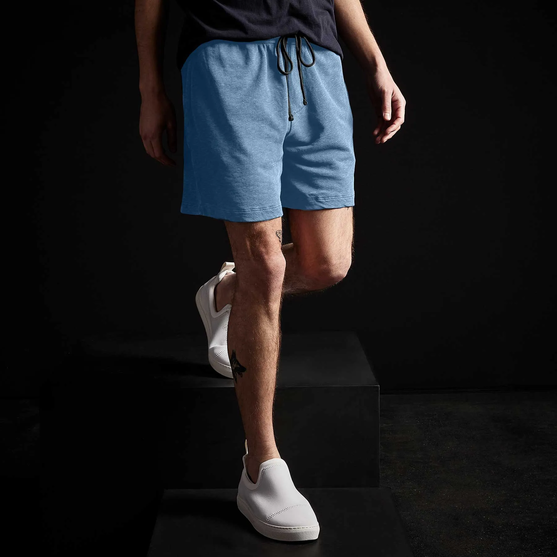 French Terry Sweat Short - Delta Pigment sold by James Perse