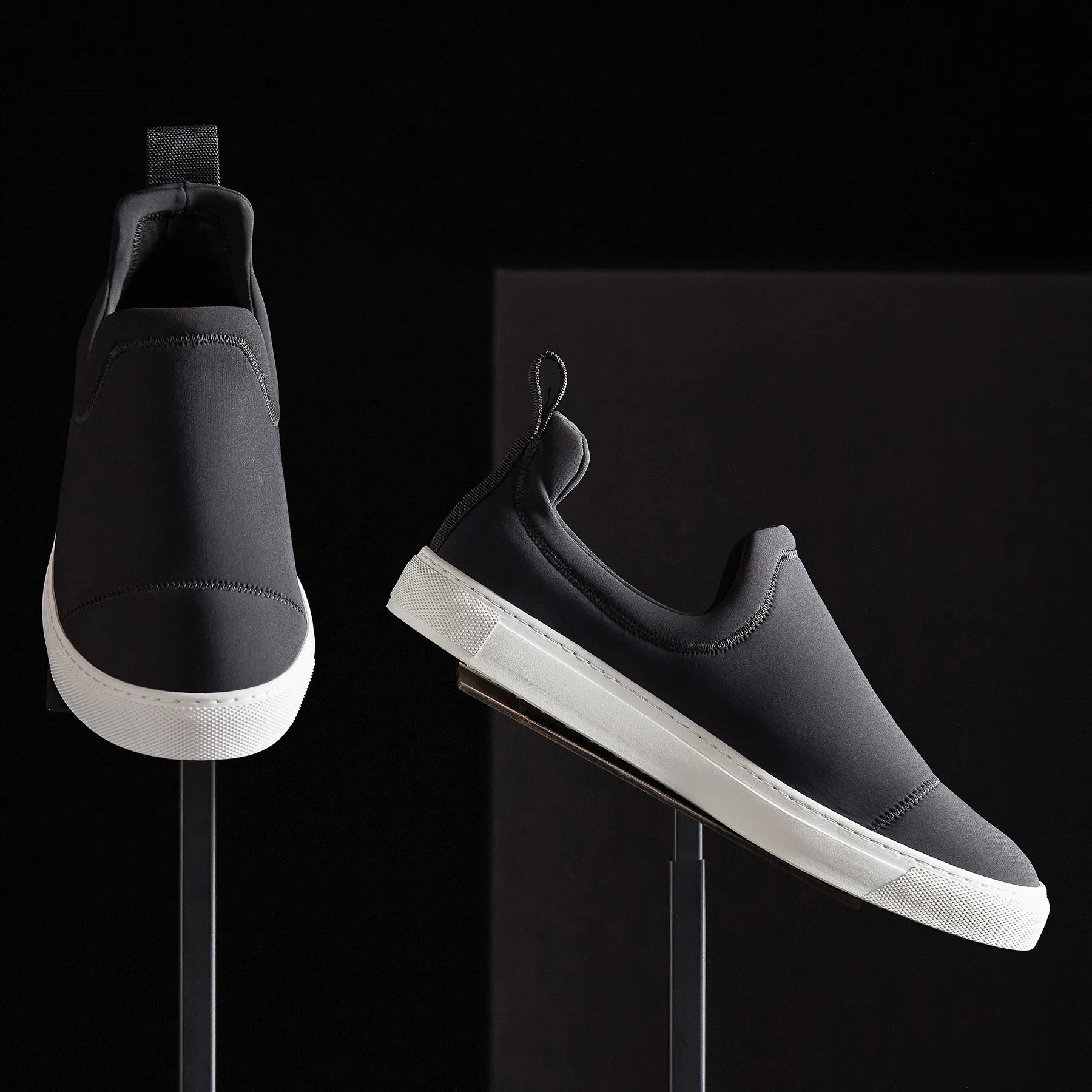 Men's Zuma Scuba Slip On - Black sold by James Perse