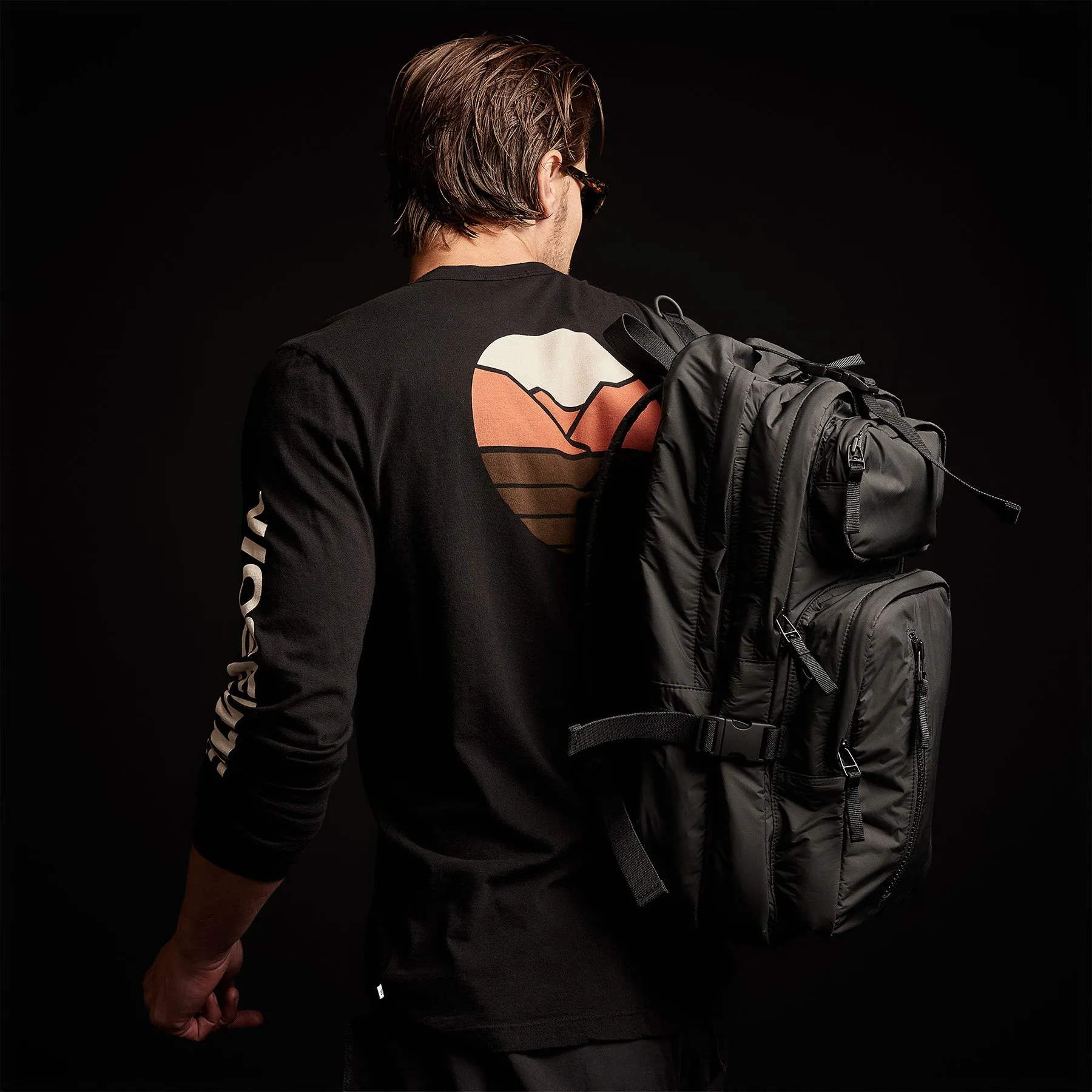 Canyon Graphic Tee - Black sold by James Perse