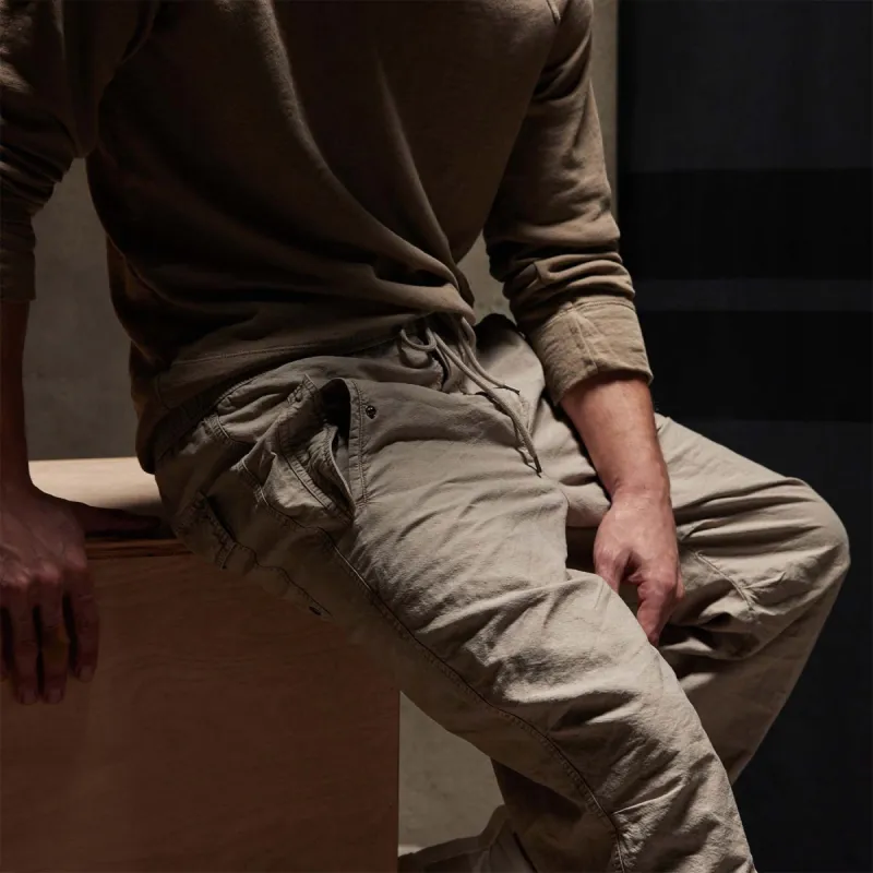 Textured Flight Pant - Toast Pigment sold by James Perse