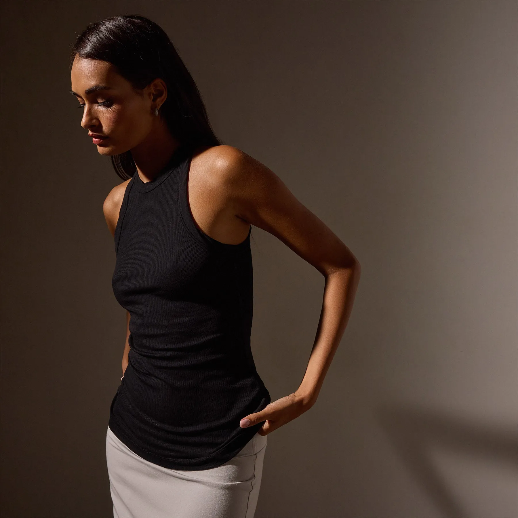 Sunset Tank - Black sold by James Perse