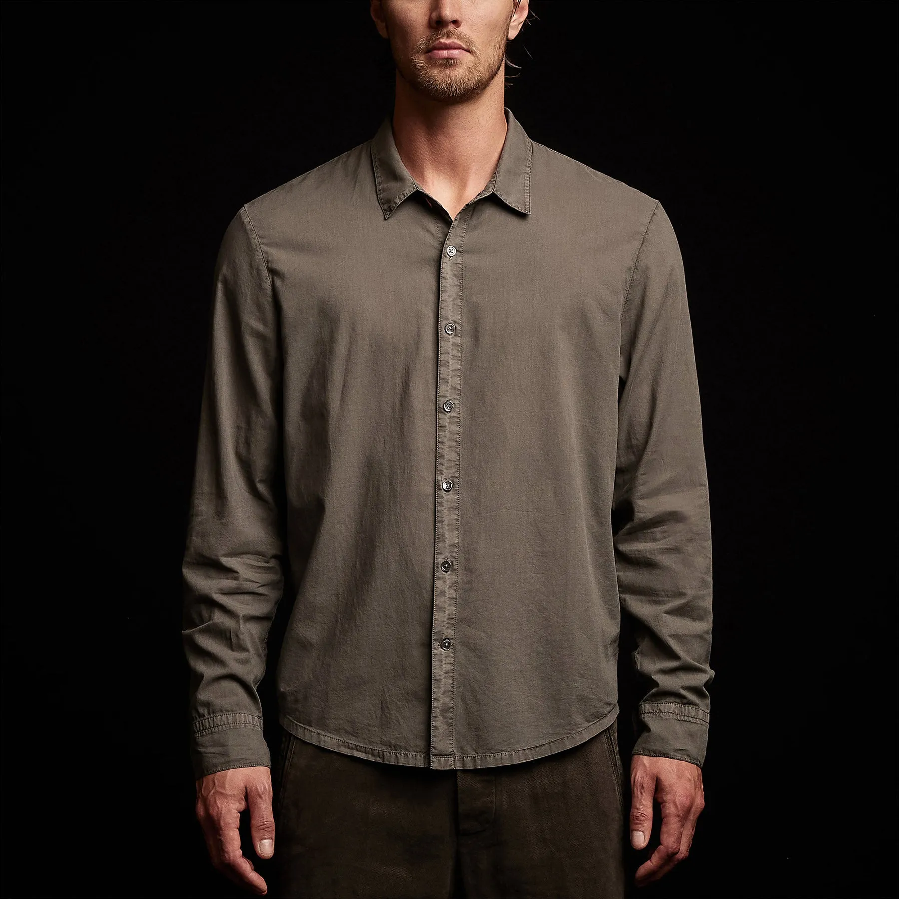 Standard Shirt - Alligator Pigment sold by James Perse product image thumbnail 4