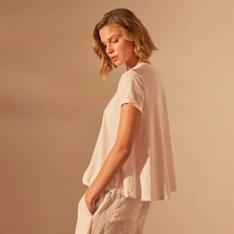 High Gauge A Line Tee - Zephyr sold by James Perse