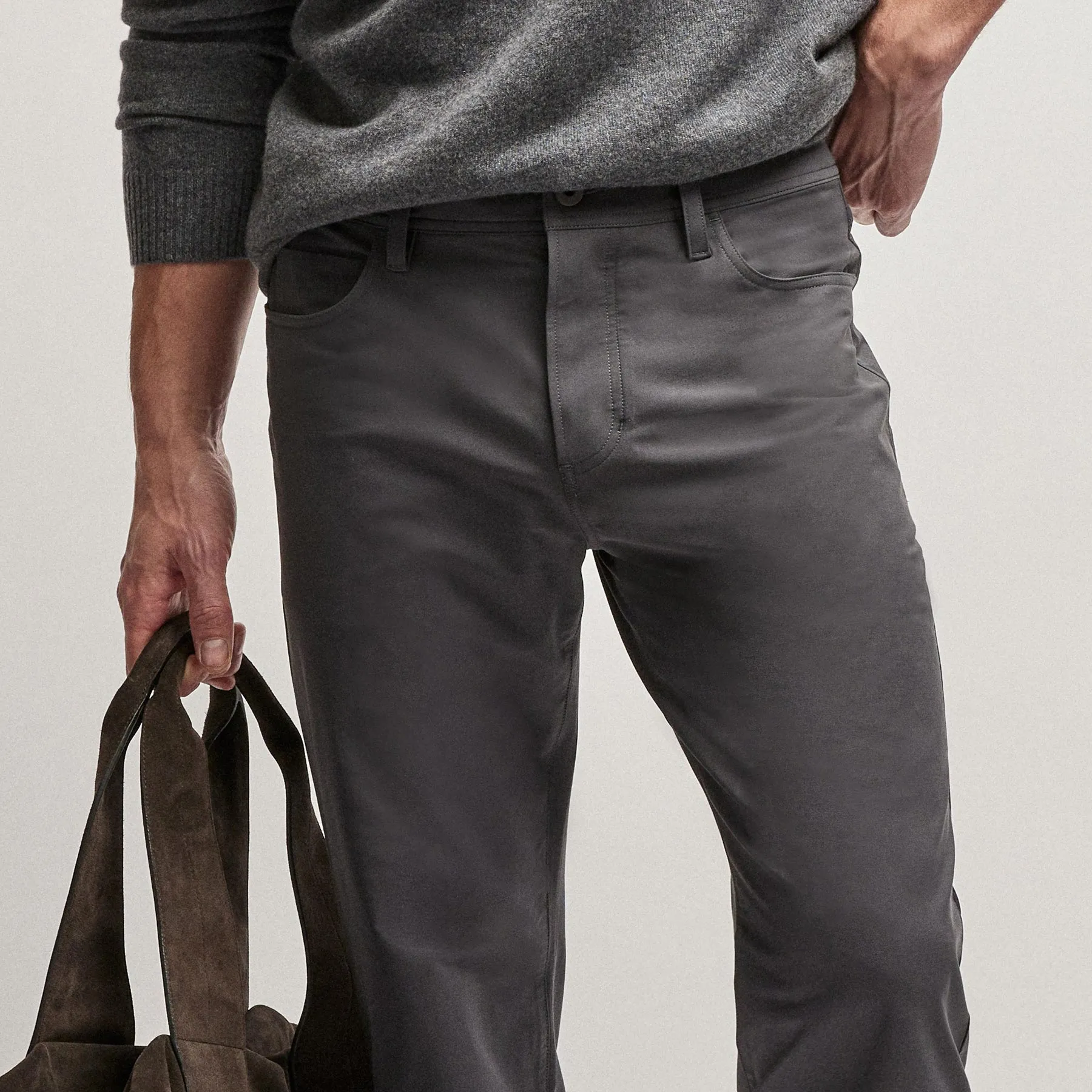 5 Pocket Performance Pant - Abyss sold by James Perse product image thumbnail 4